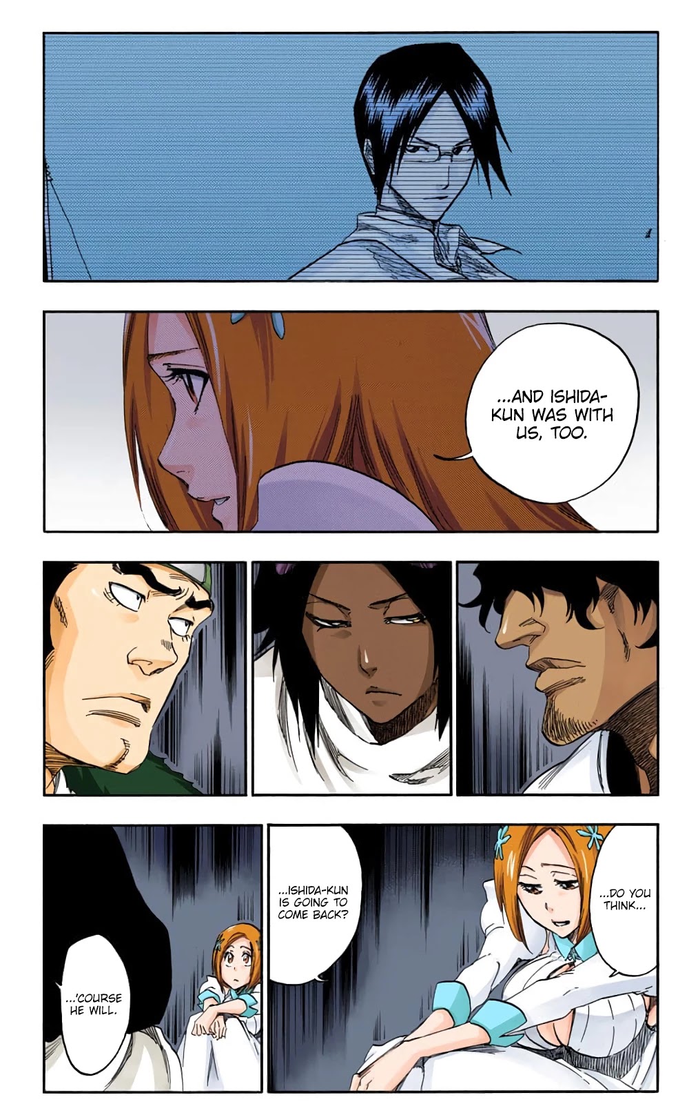 Bleach manga, chapter 598, page 7 of 18