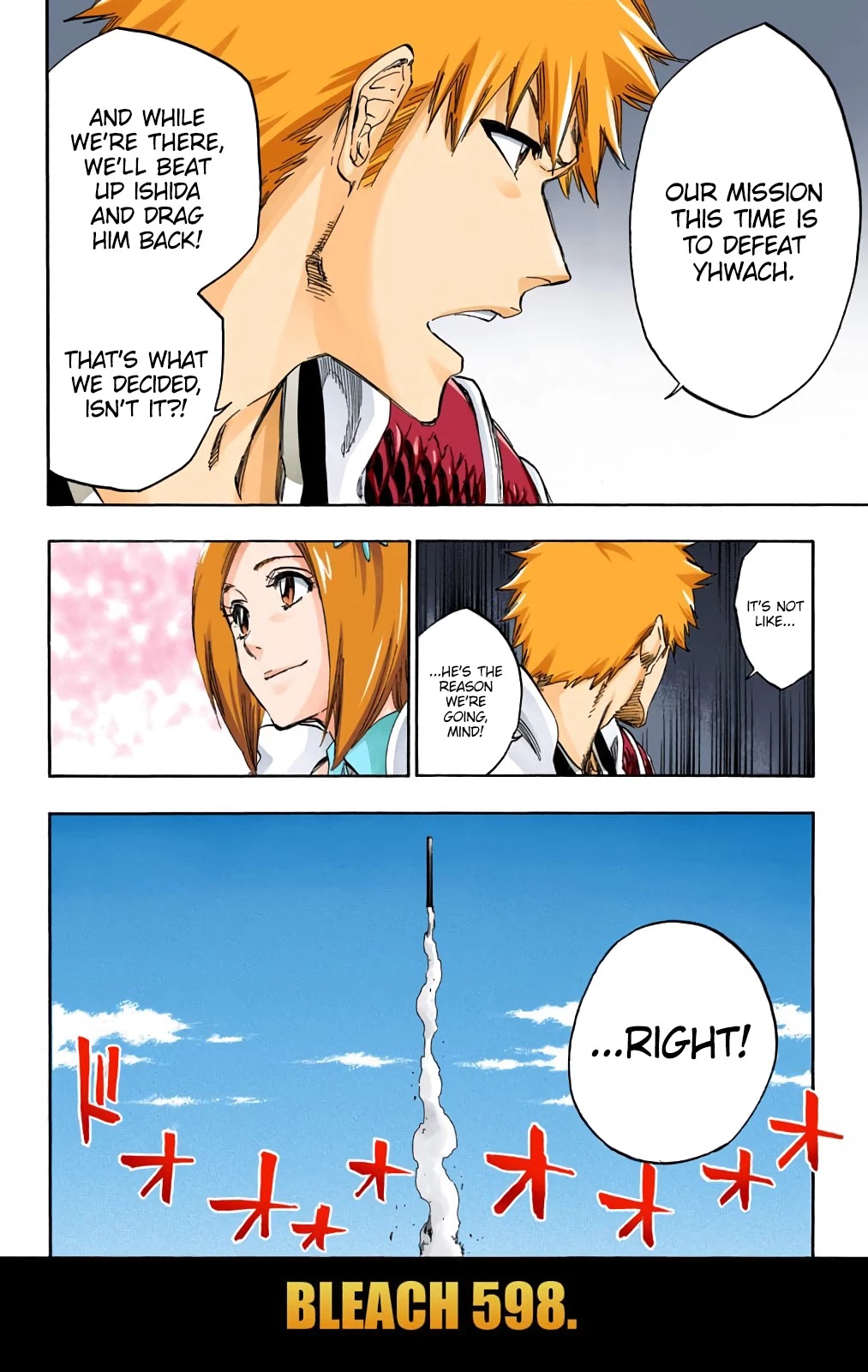 Bleach manga, chapter 598, page 8 of 18