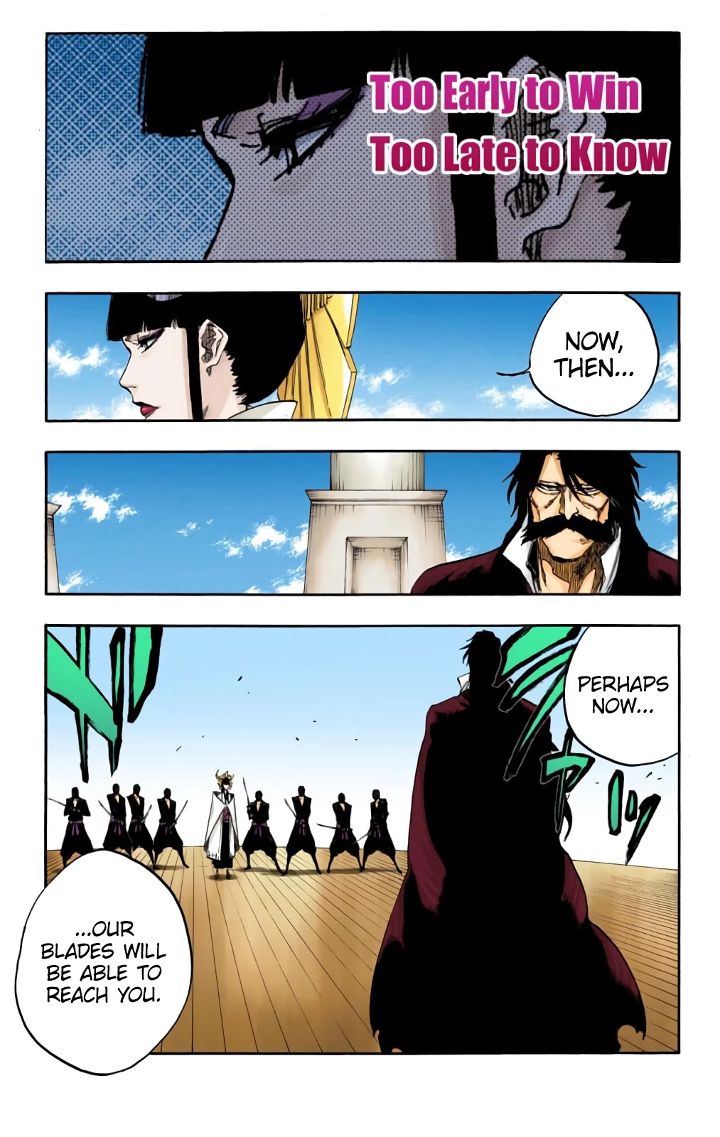 Bleach Chapter 599 page 3 - Chapter 599: Too Early To Win, Too Late To Know
