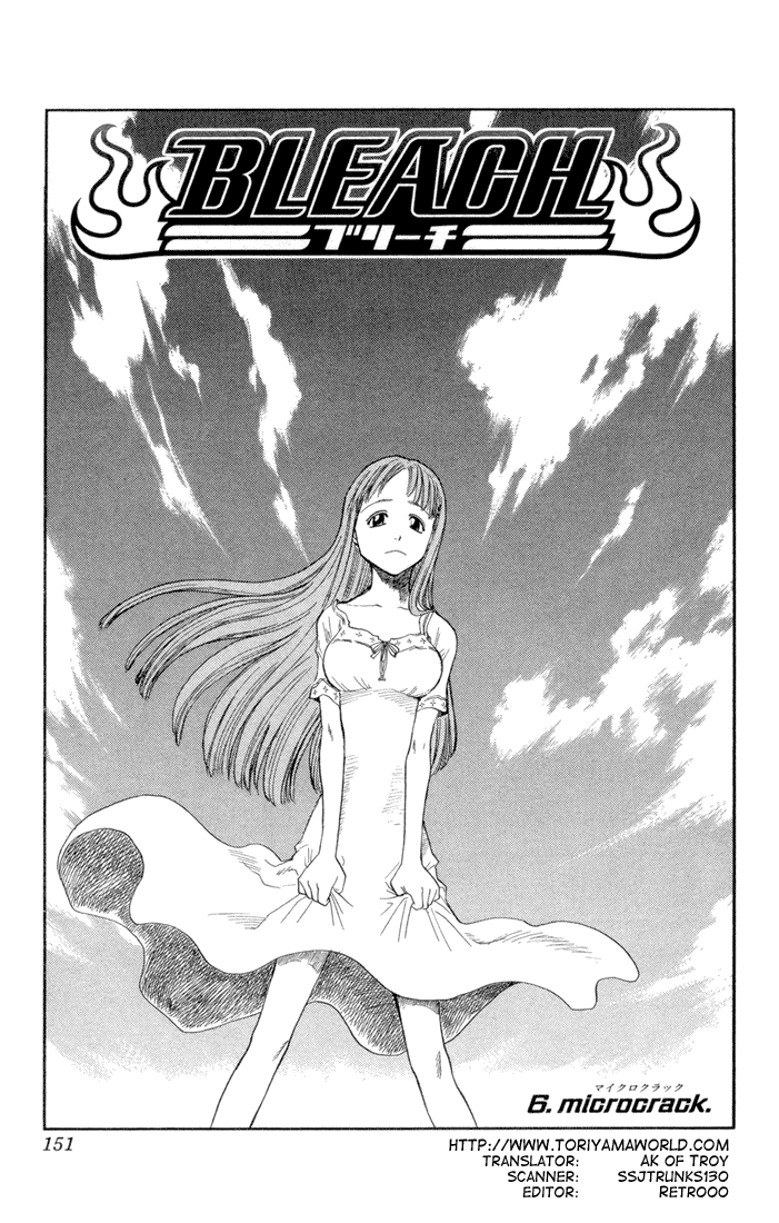 Bleach Chapter 6 page 6 - Chapter 6: Microcrack.