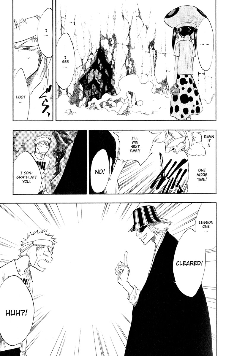 Bleach Chapter 60 page 16 - Chapter 60: Lesson 1-2: Down!!