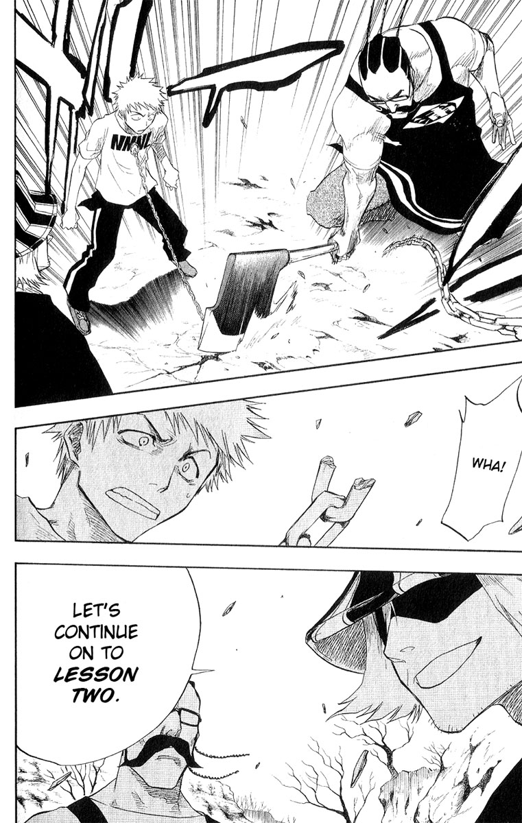 Bleach Chapter 60 page 19 - Chapter 60: Lesson 1-2: Down!!
