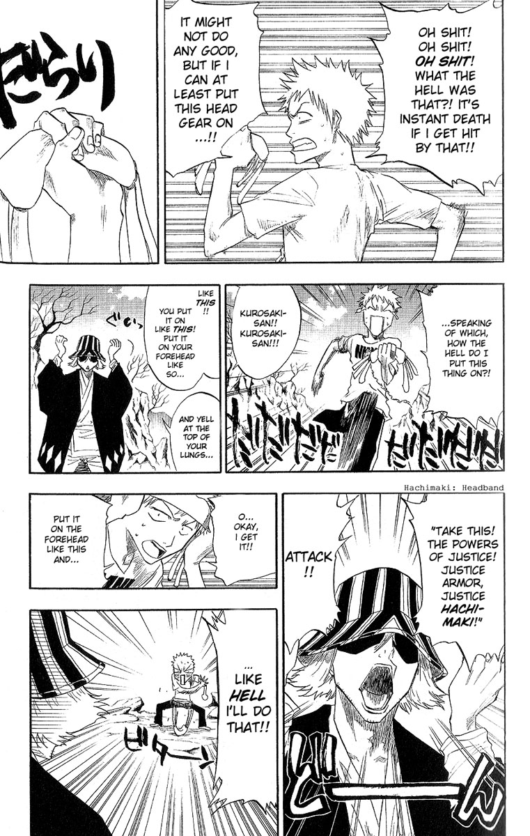 Bleach Chapter 60 page 4 - Chapter 60: Lesson 1-2: Down!!