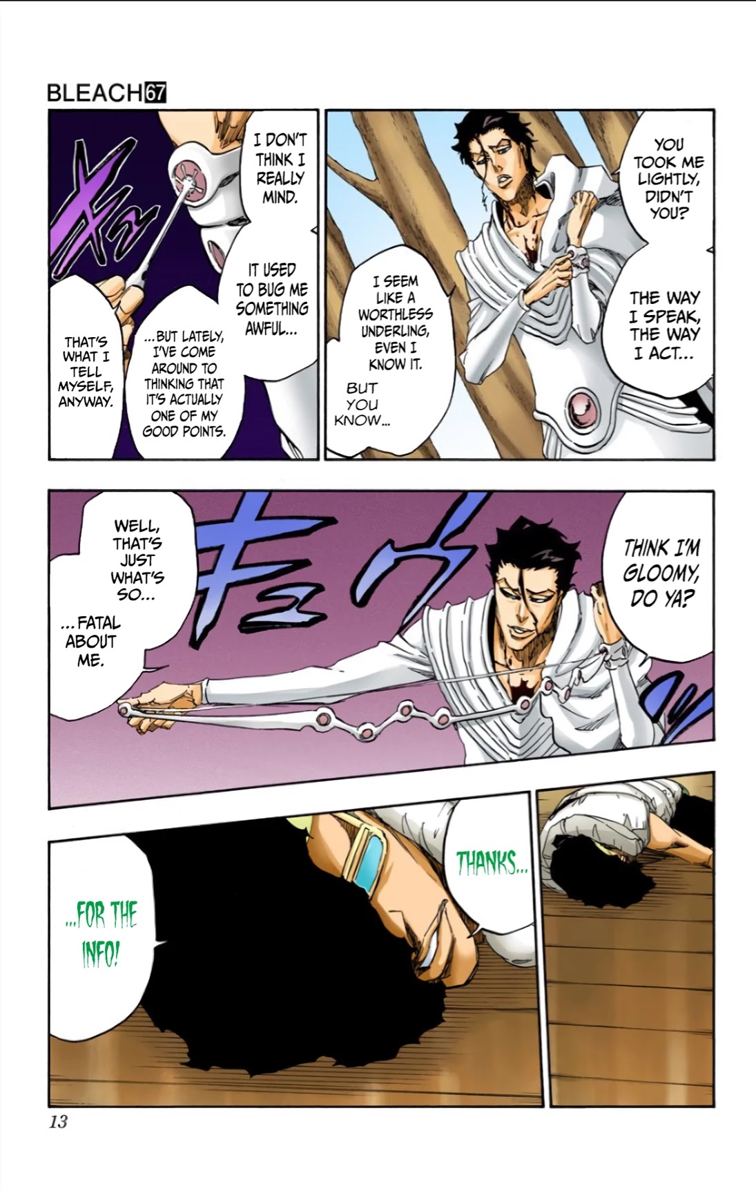 Bleach Chapter 602 page 11 - Chapter 602: BANE LICKING GOOD