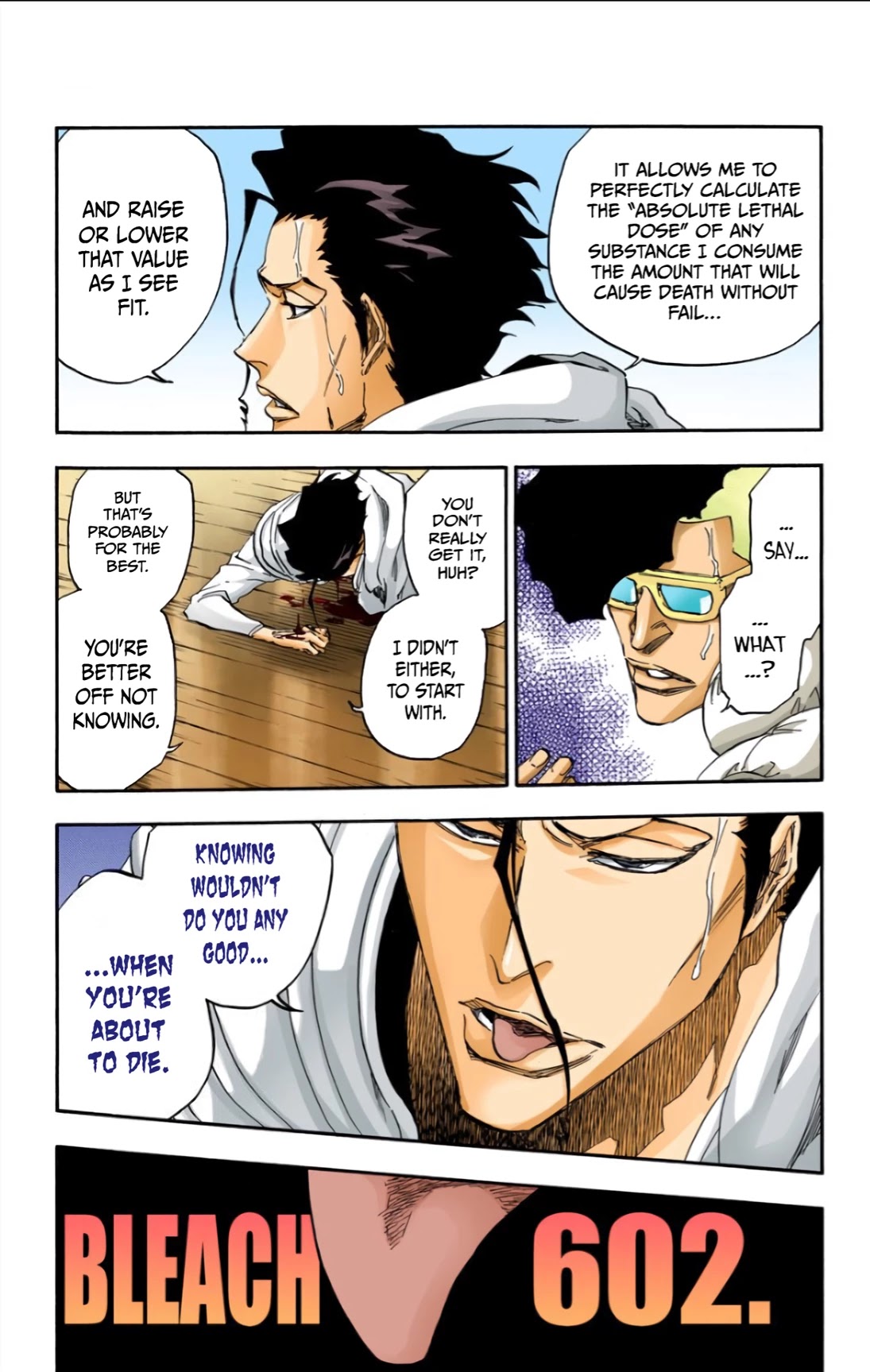 Bleach Chapter 602 page 7 - Chapter 602: BANE LICKING GOOD