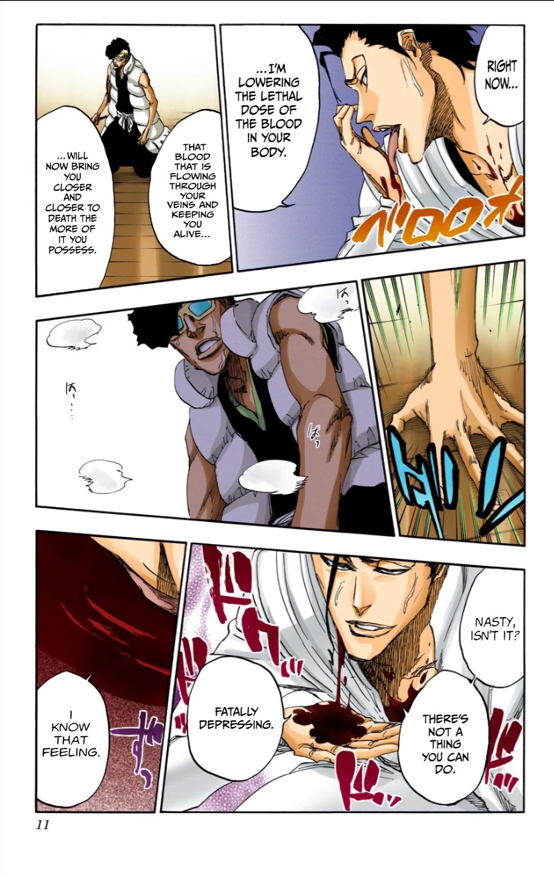 Bleach Chapter 602 page 9 - Chapter 602: BANE LICKING GOOD