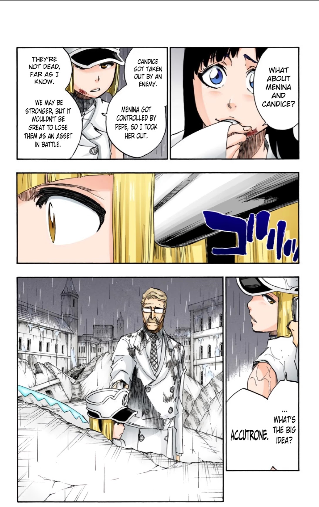 Bleach manga, chapter 603, page 10 of 18