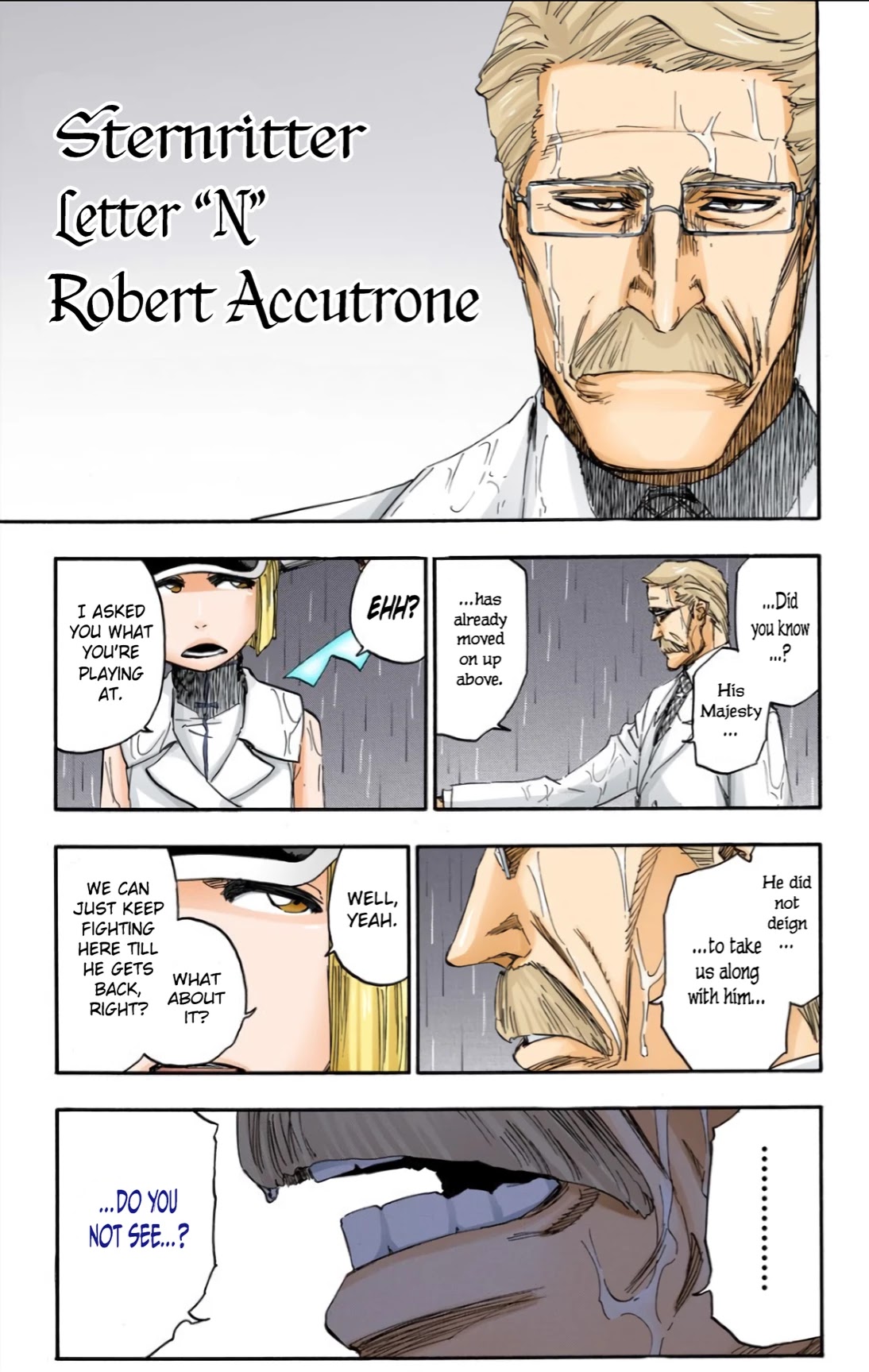 Bleach manga, chapter 603, page 11 of 18