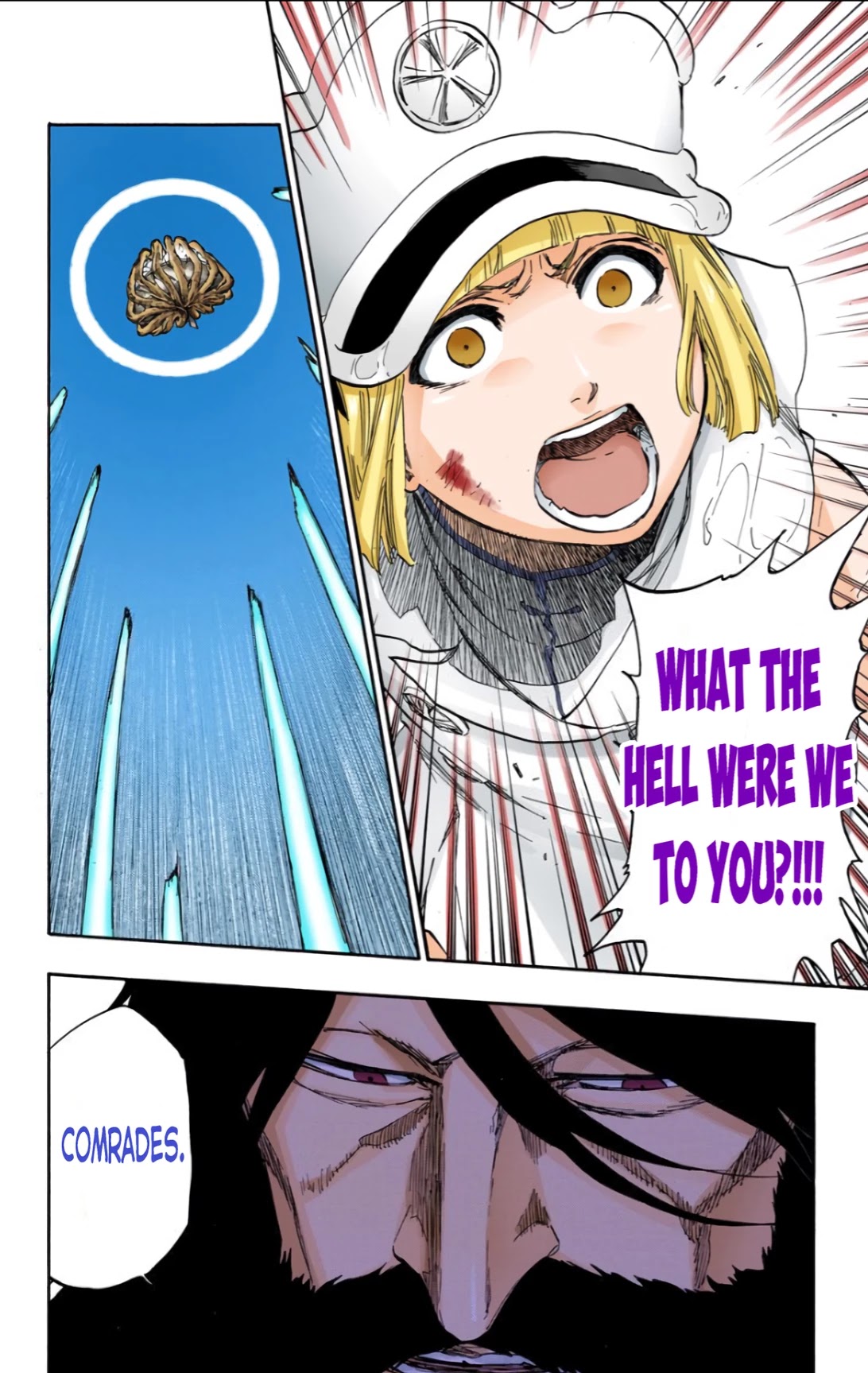 Bleach manga, chapter 603, page 16 of 18