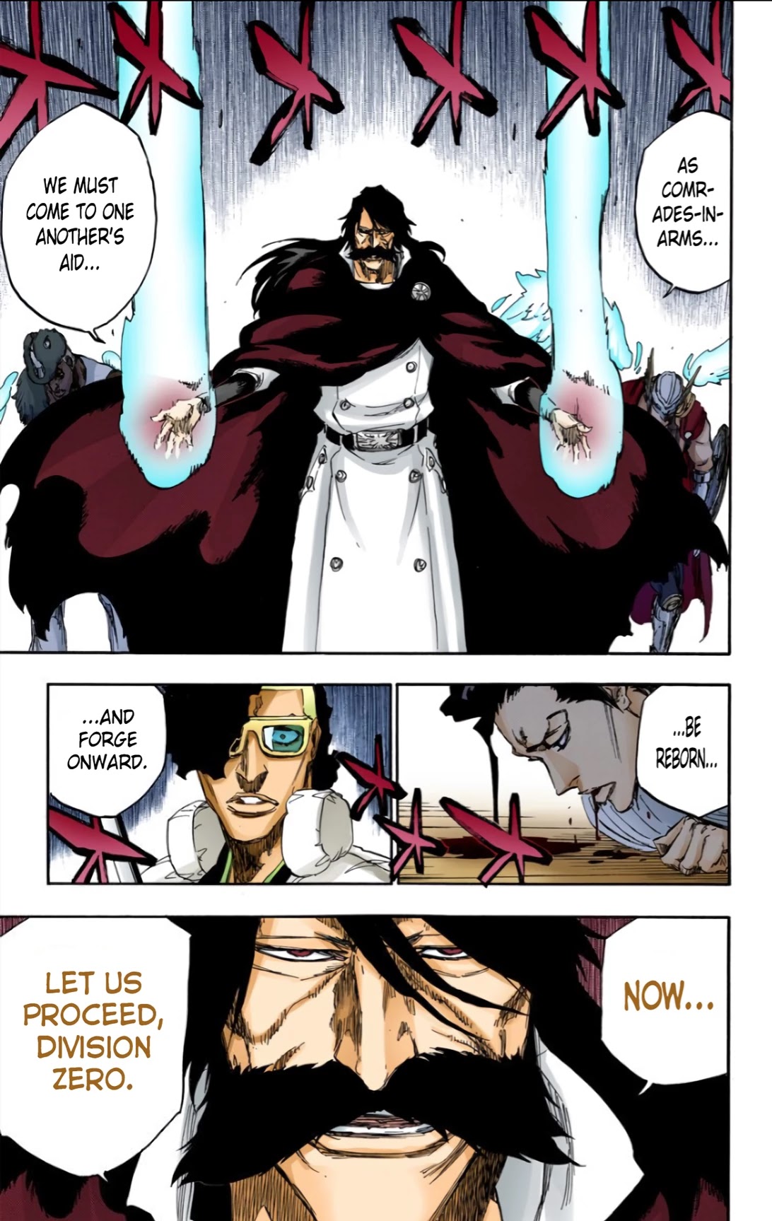 Bleach manga, chapter 603, page 17 of 18