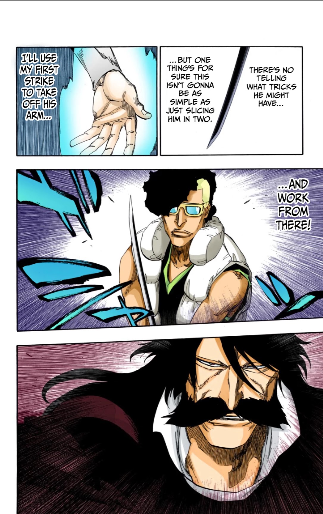 Bleach manga, chapter 603, page 2 of 18