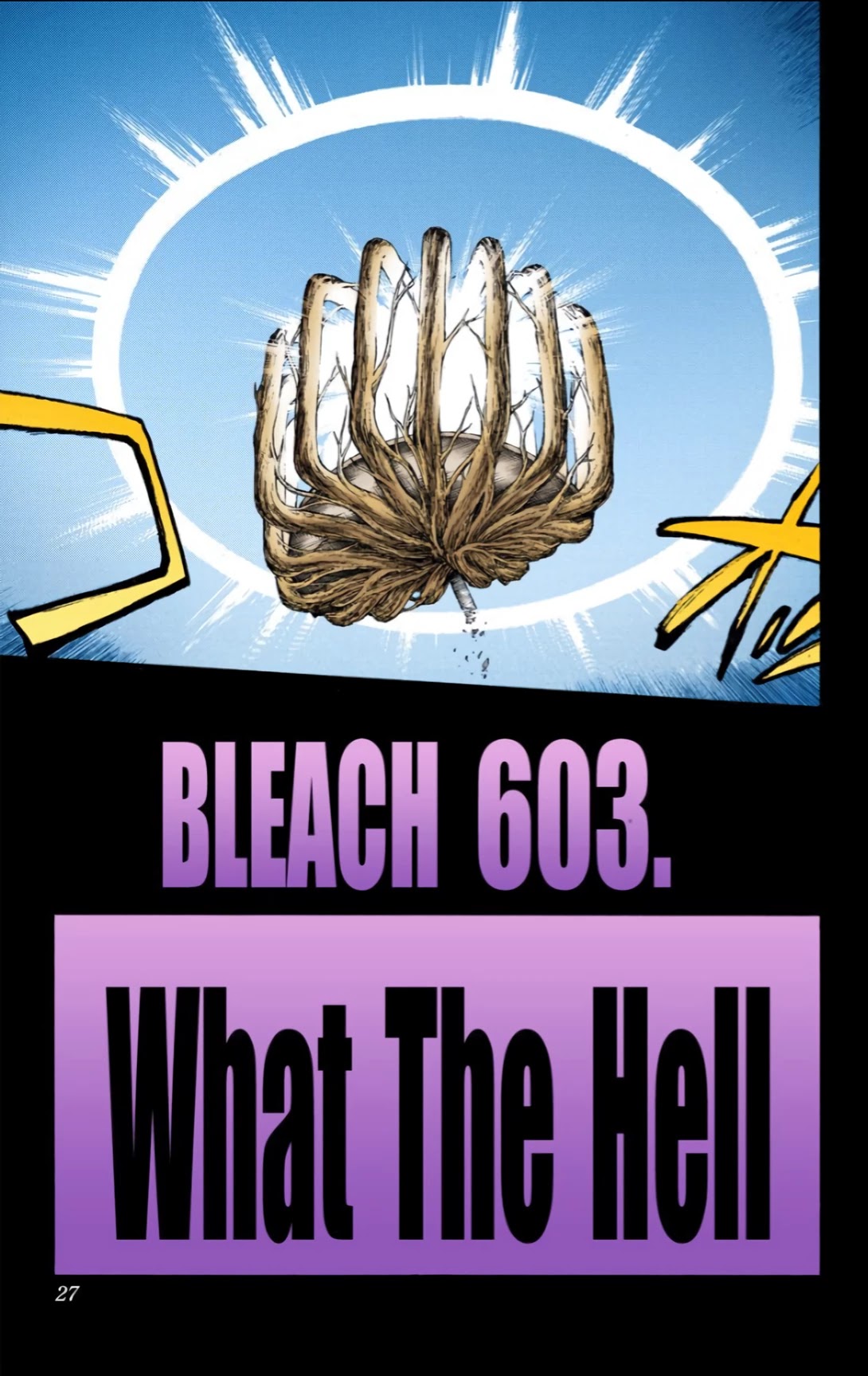 Bleach manga, chapter 603, page 3 of 18