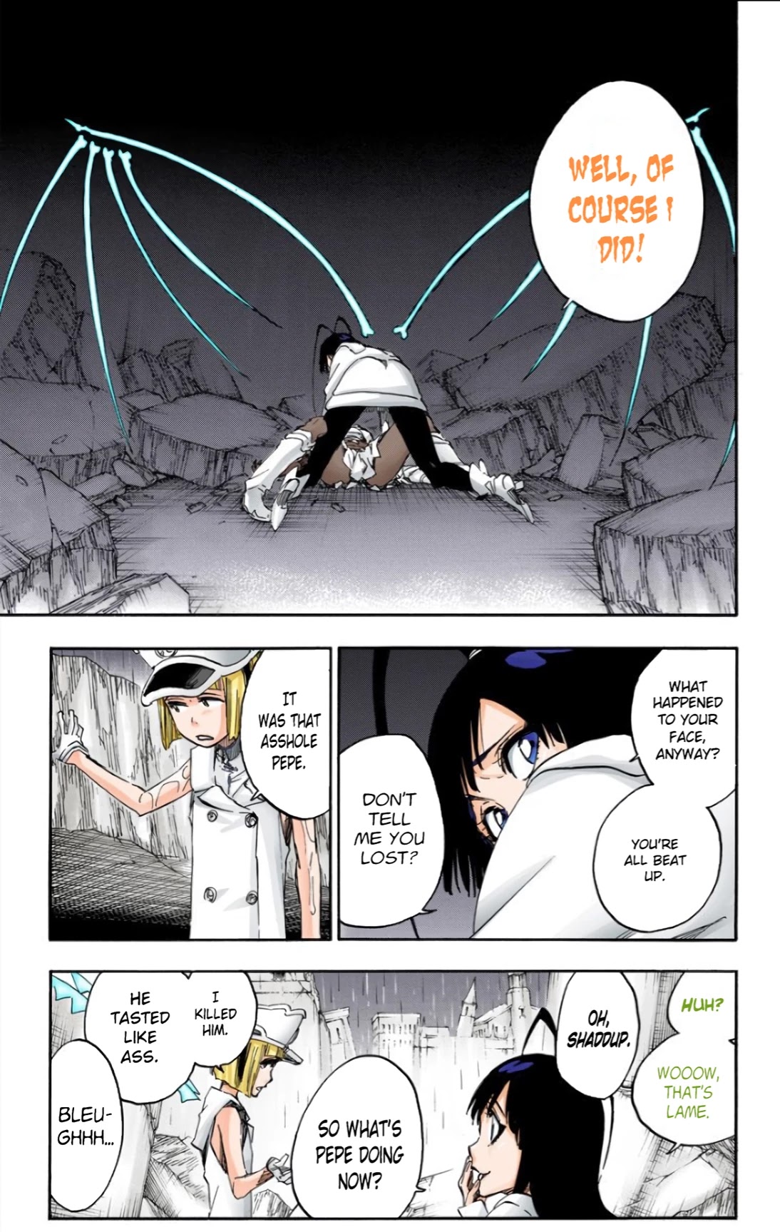 Bleach manga, chapter 603, page 9 of 18
