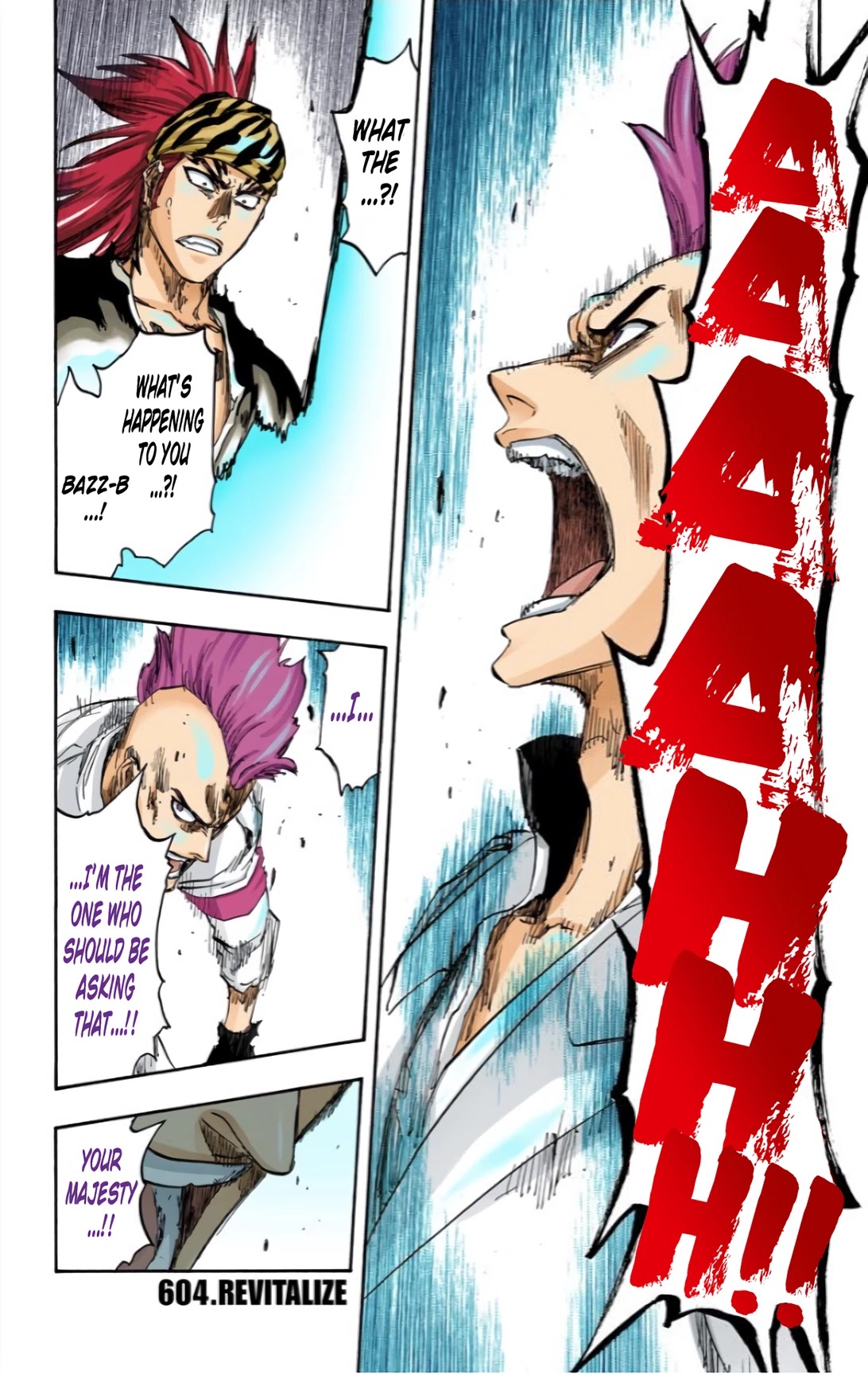 Bleach manga, chapter 604, page 1 of 18