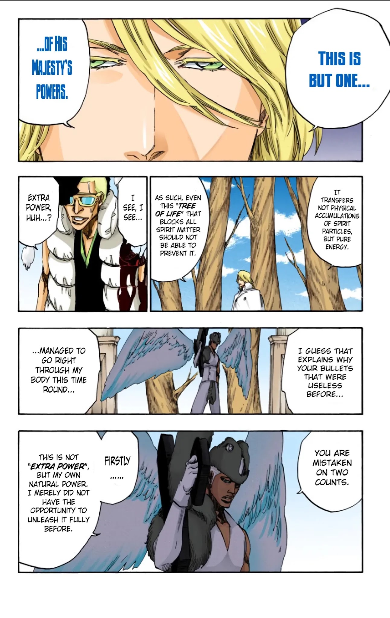 Bleach manga, chapter 604, page 10 of 18