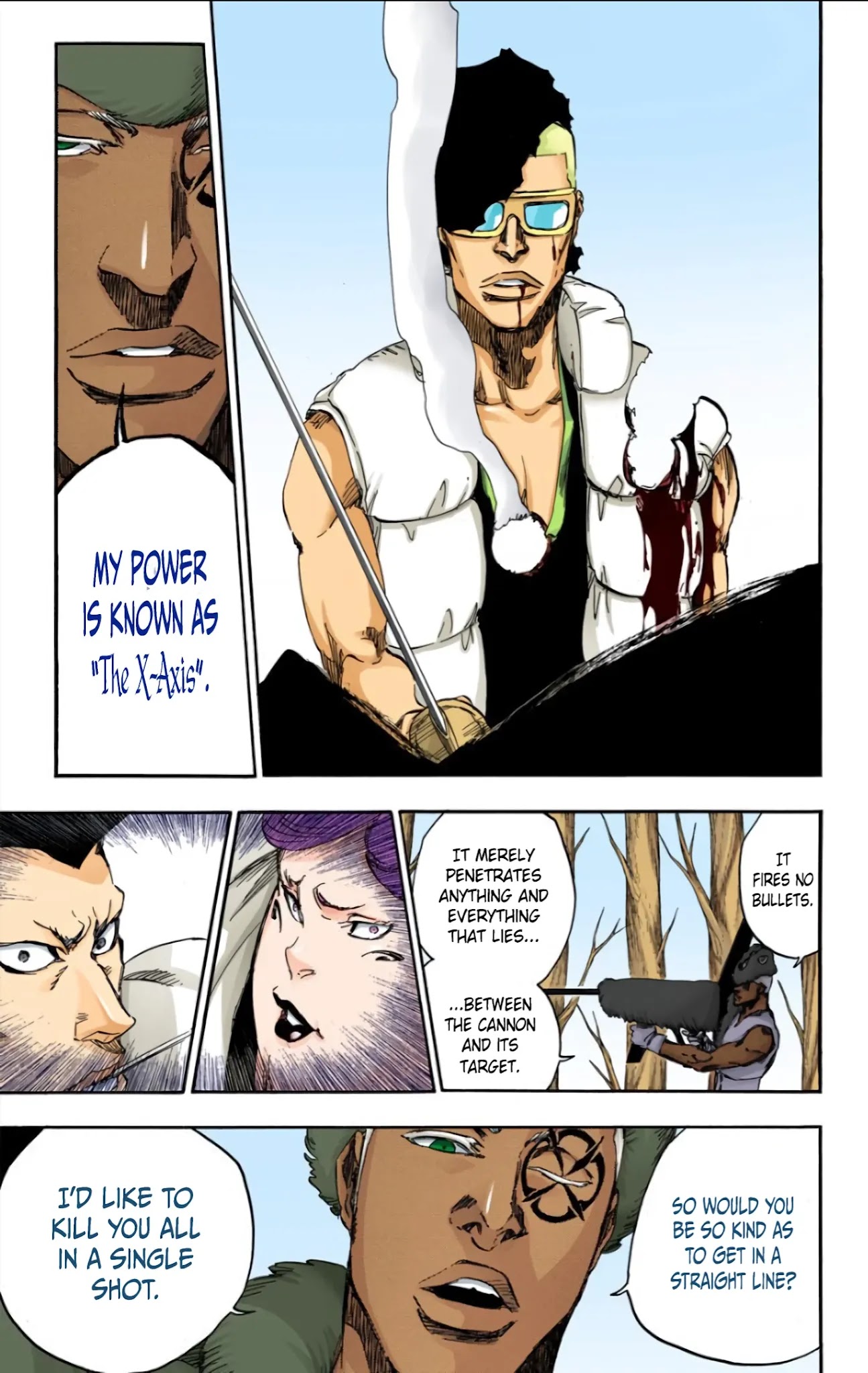 Bleach manga, chapter 604, page 13 of 18