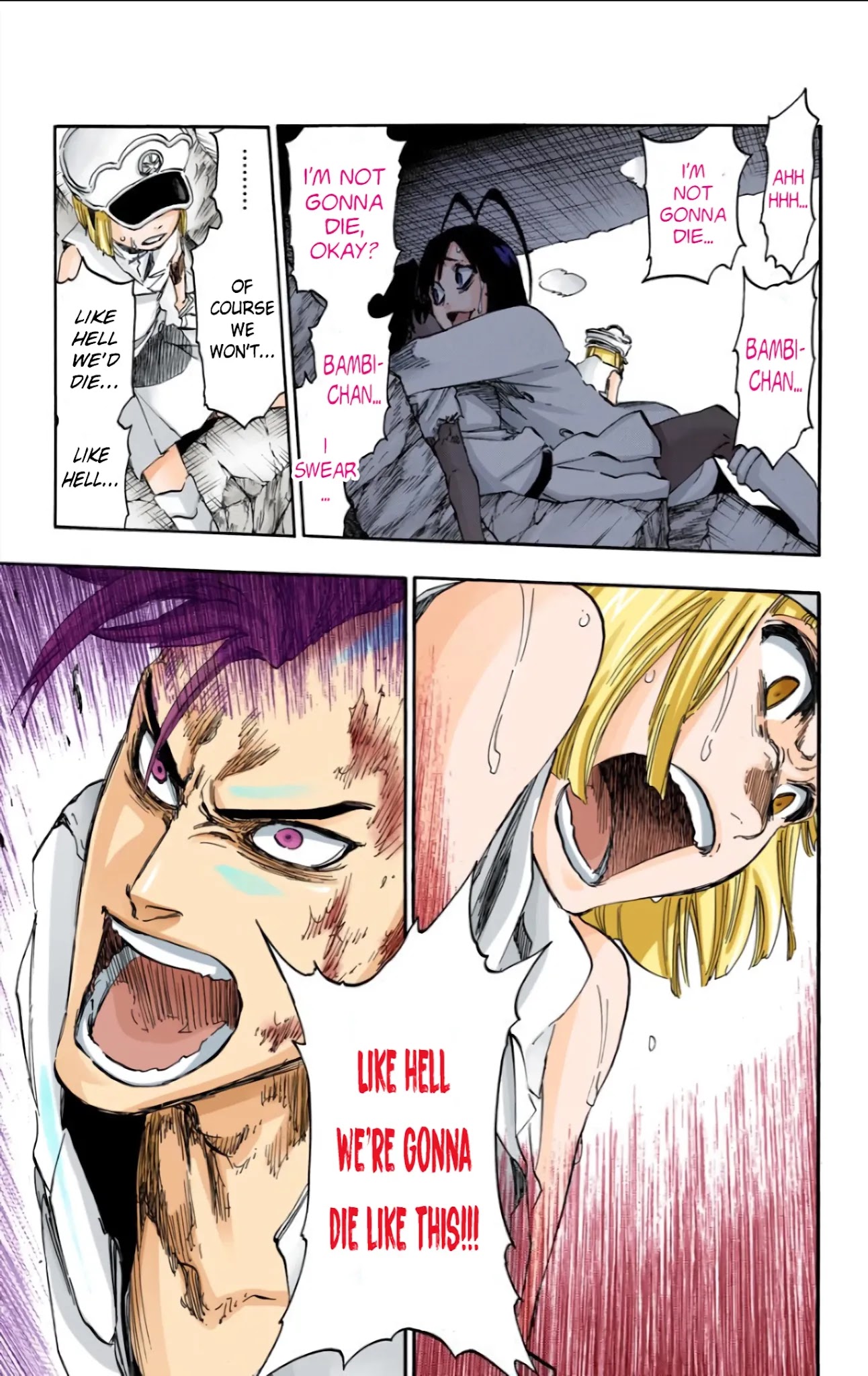 Bleach manga, chapter 604, page 2 of 18