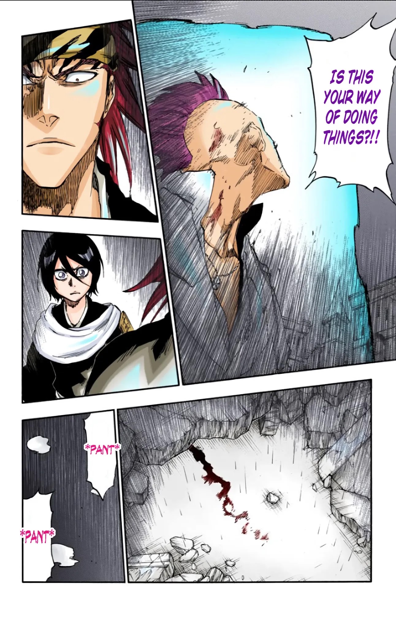 Bleach manga, chapter 604, page 3 of 18