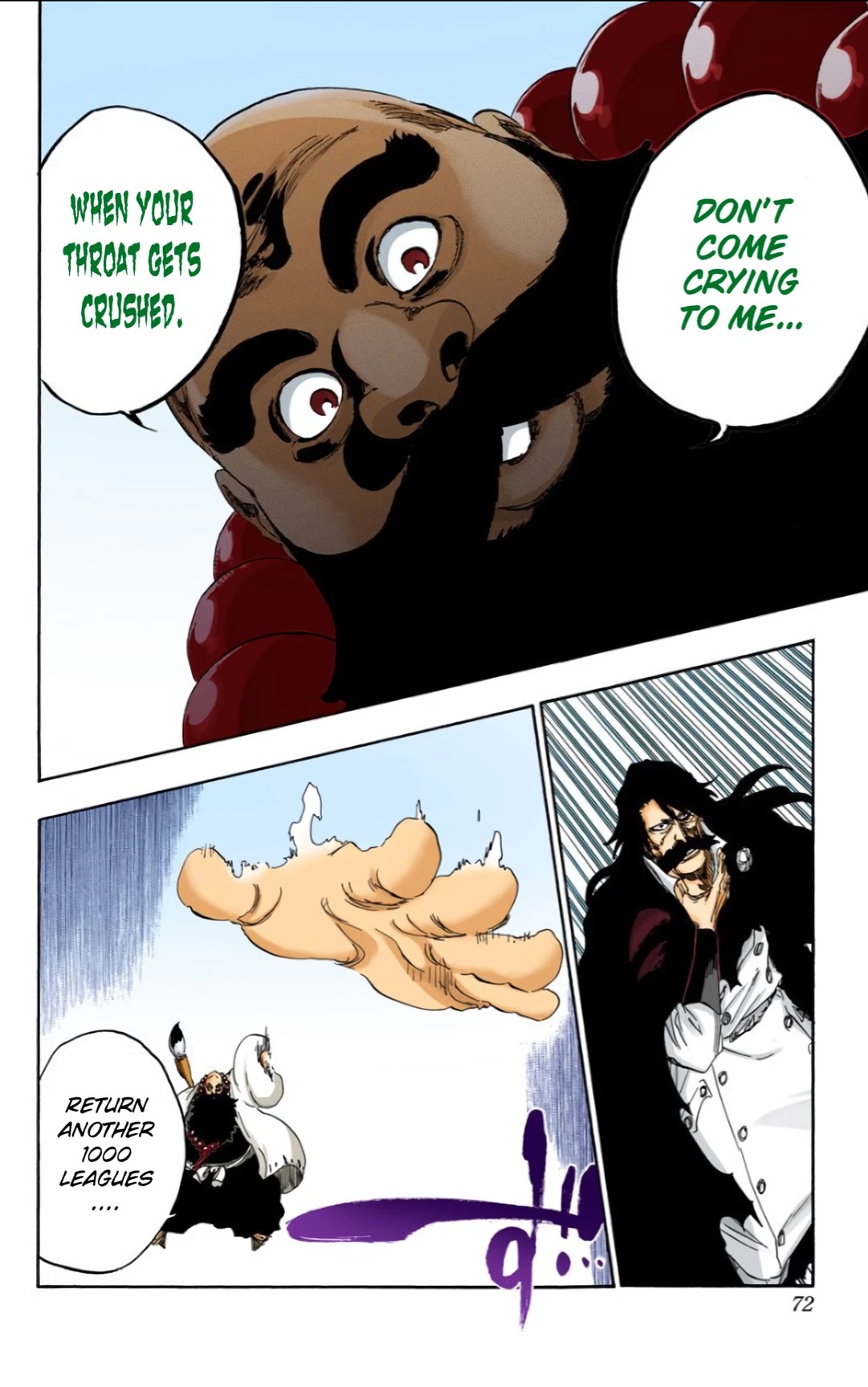 Bleach manga, chapter 605, page 12 of 18