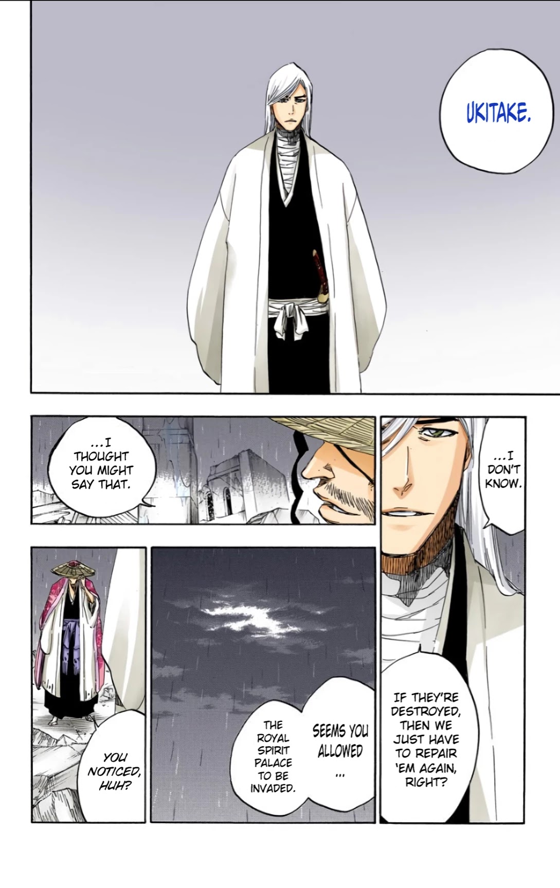Bleach manga, chapter 605, page 2 of 18