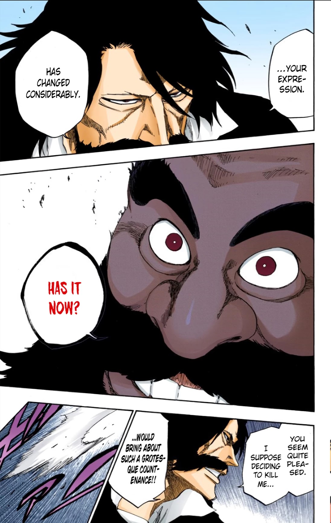 Bleach manga, chapter 606, page 11 of 18