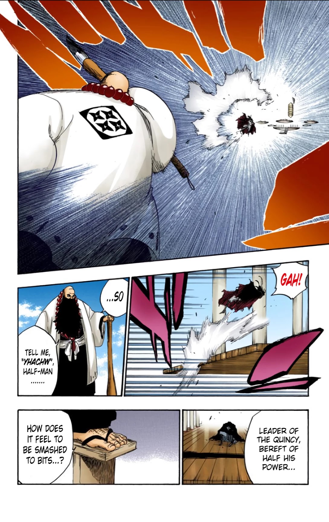 Bleach manga, chapter 606, page 17 of 18