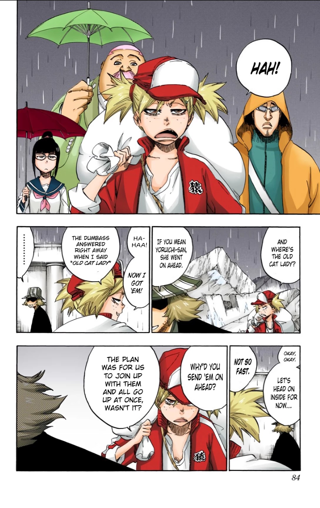 Bleach manga, chapter 606, page 6 of 18