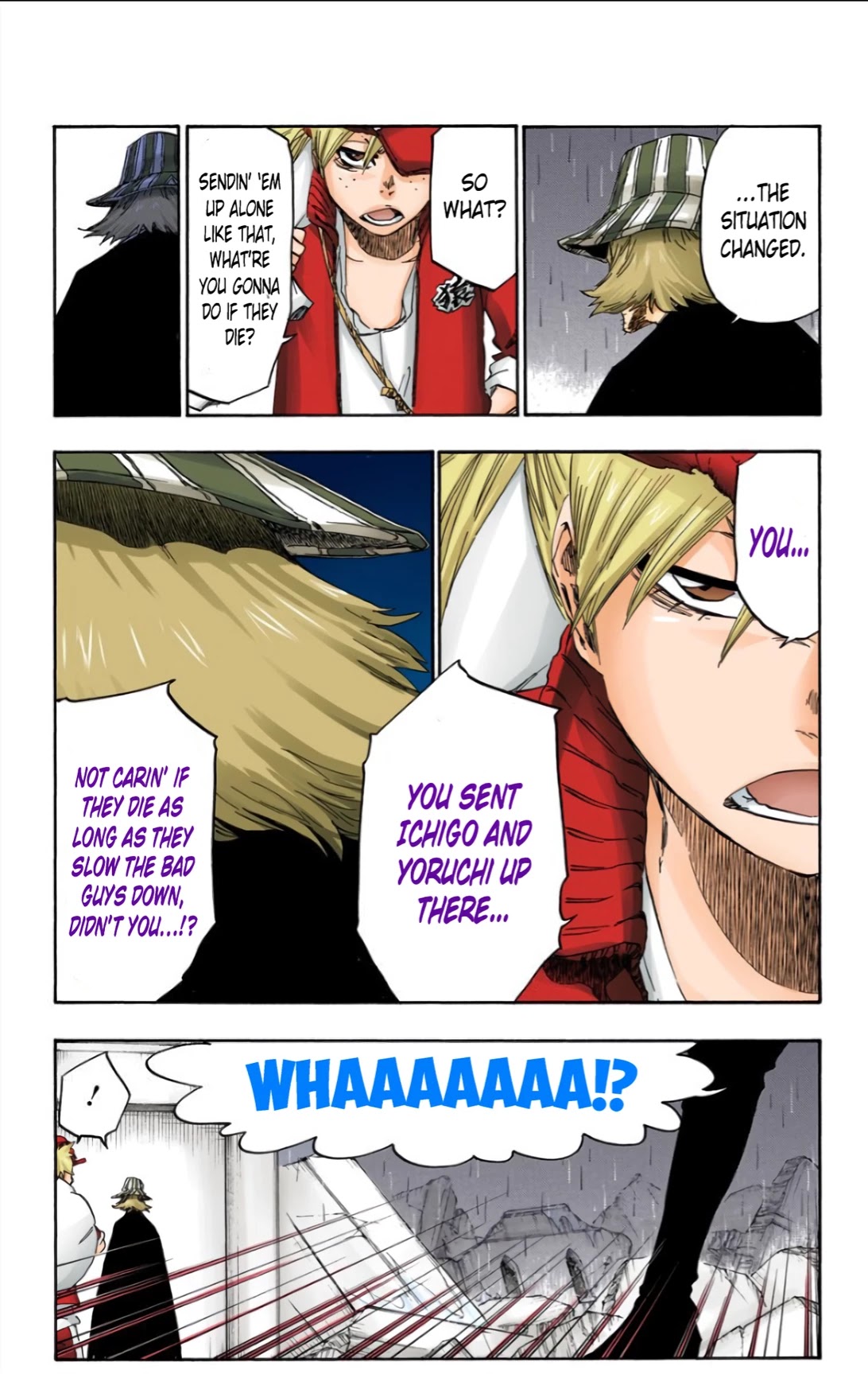 Bleach manga, chapter 606, page 7 of 18