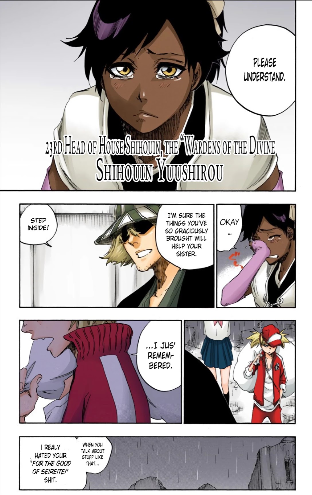Bleach manga, chapter 606, page 9 of 18