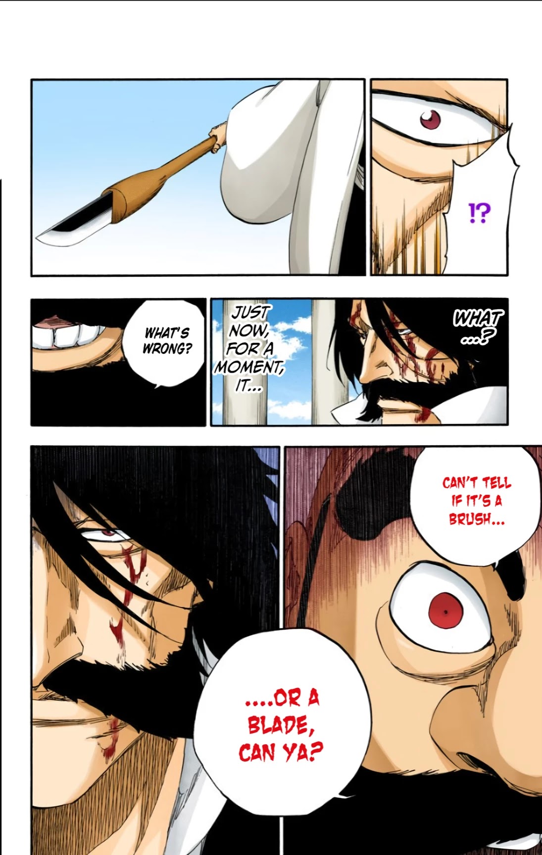 Bleach Chapter 608 page 4 - Chapter 608: Blacker than Black