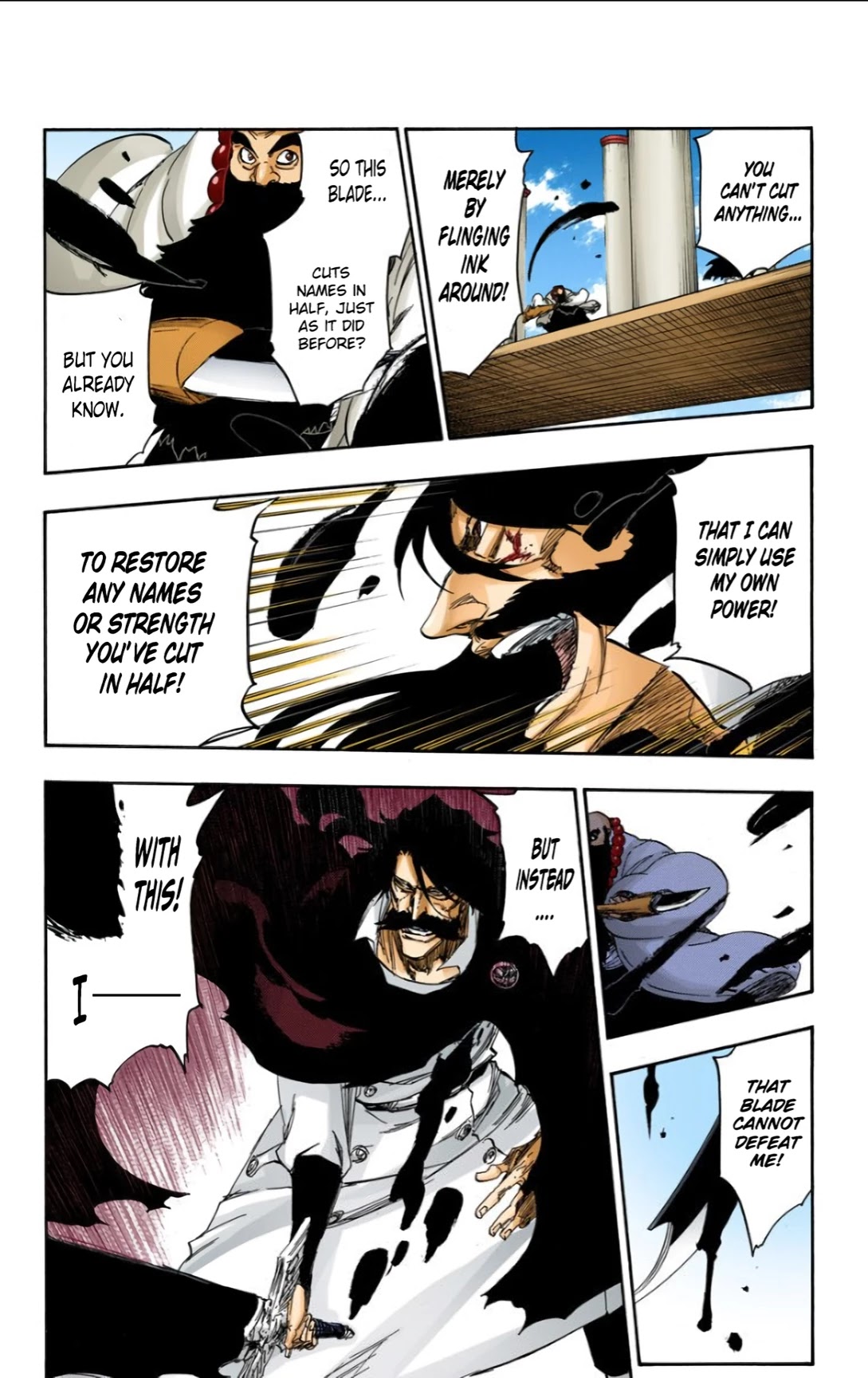 Bleach Chapter 608 page 8 - Chapter 608: Blacker than Black