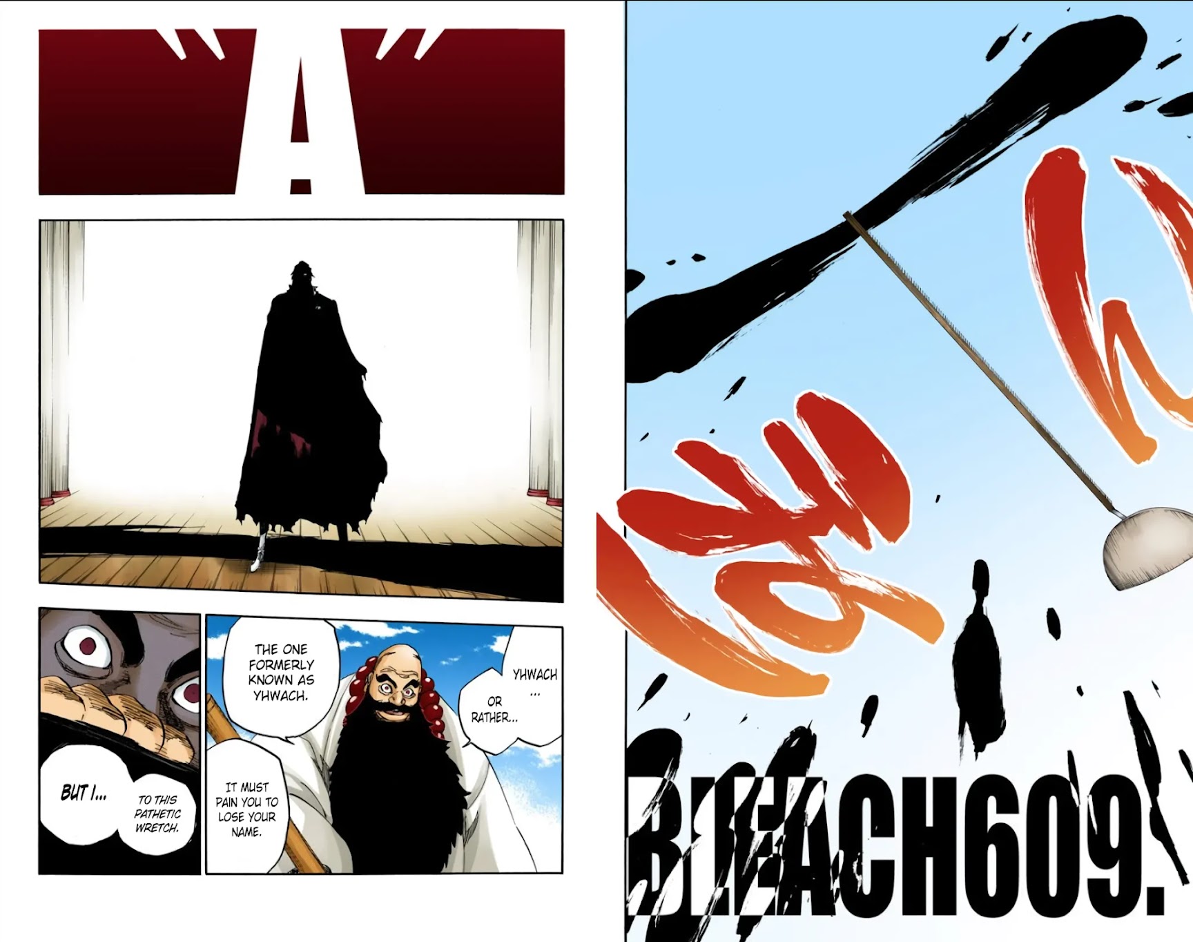 Bleach manga, chapter 609, page 2 of 10