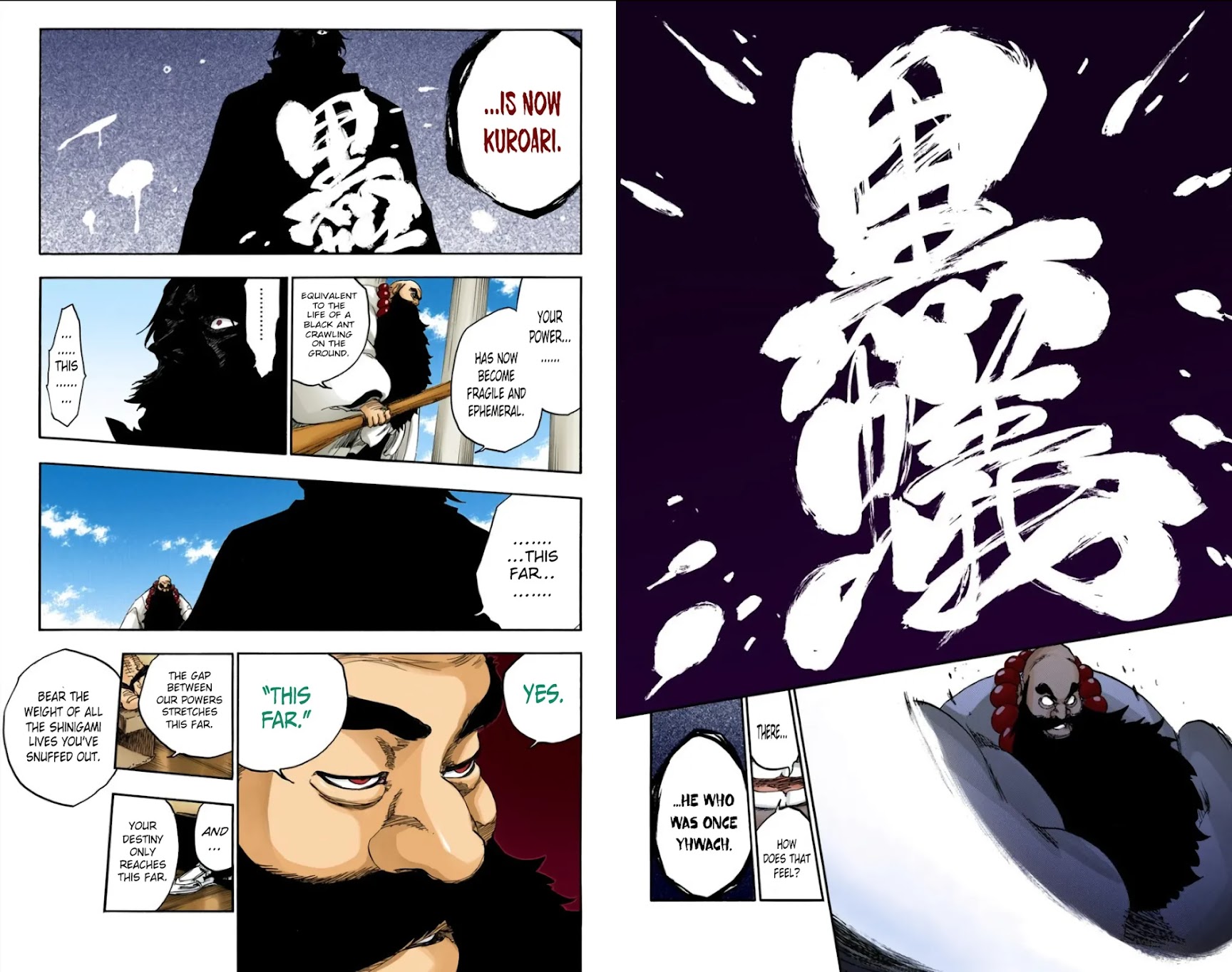 Bleach manga, chapter 609, page 4 of 10