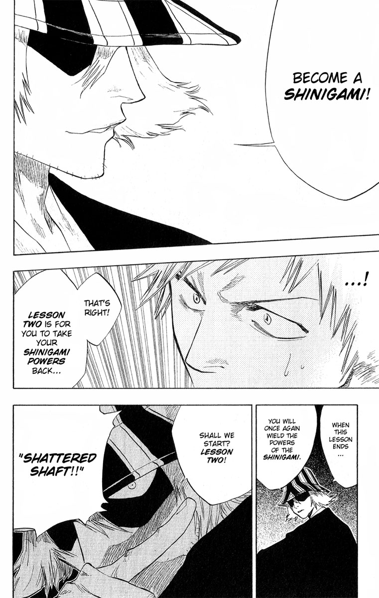 Bleach Chapter 61 page 15 - Chapter 61: Lesson 2: Shattered Shaft