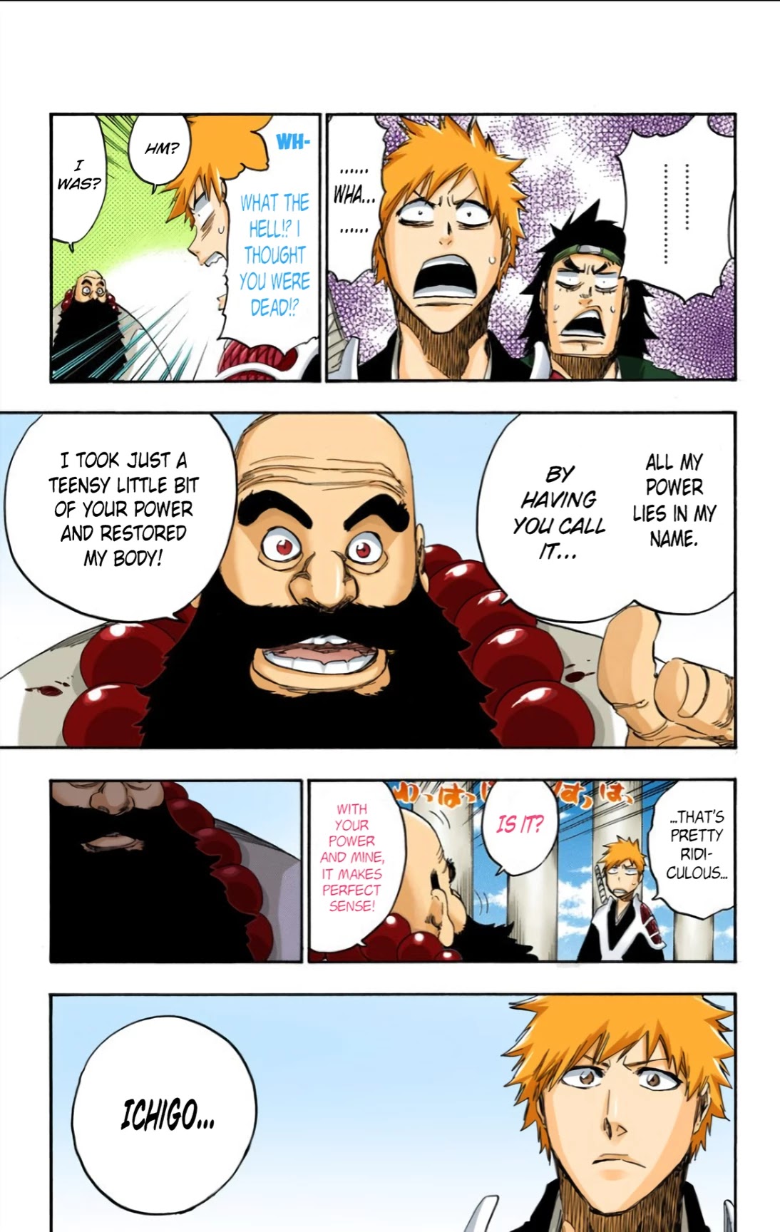 Bleach manga, chapter 611, page 12 of 23