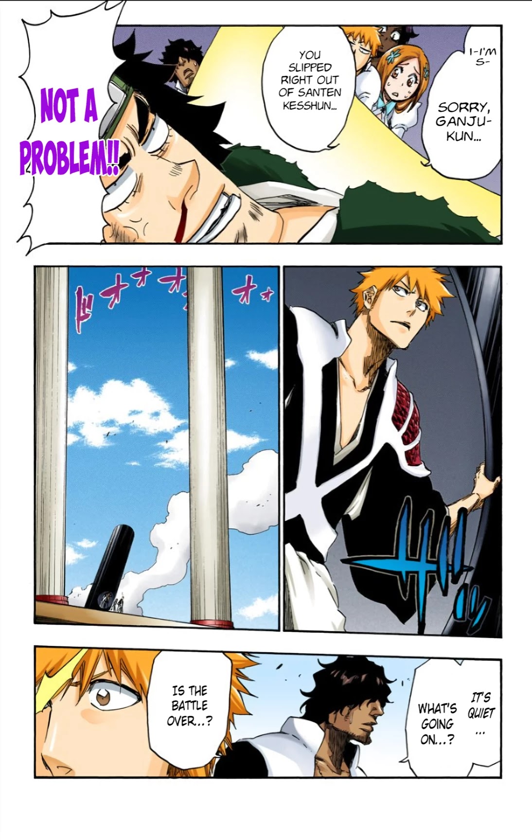 Bleach manga, chapter 611, page 8 of 23