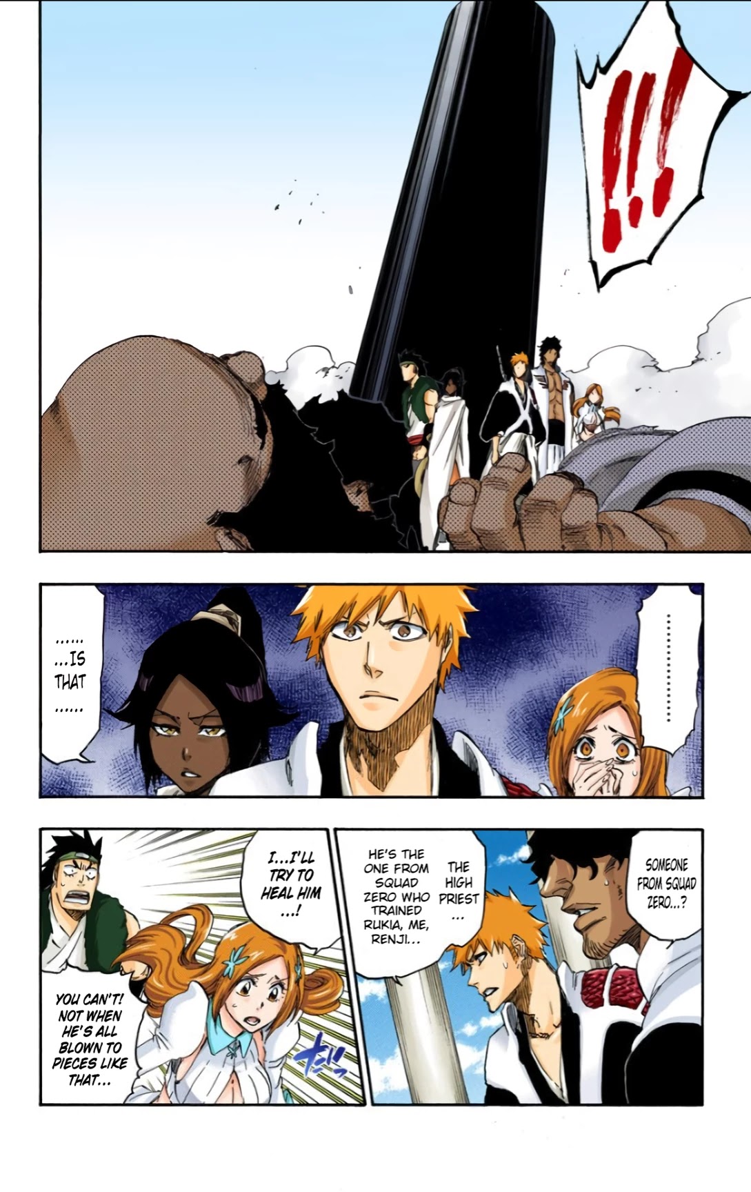 Bleach manga, chapter 611, page 9 of 23