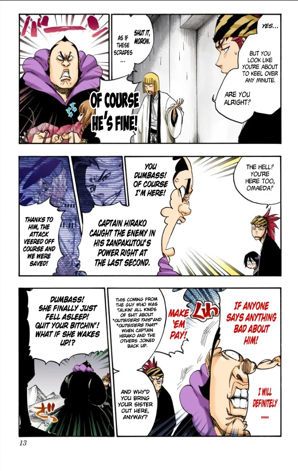 Bleach manga, chapter 612, page 11 of 22