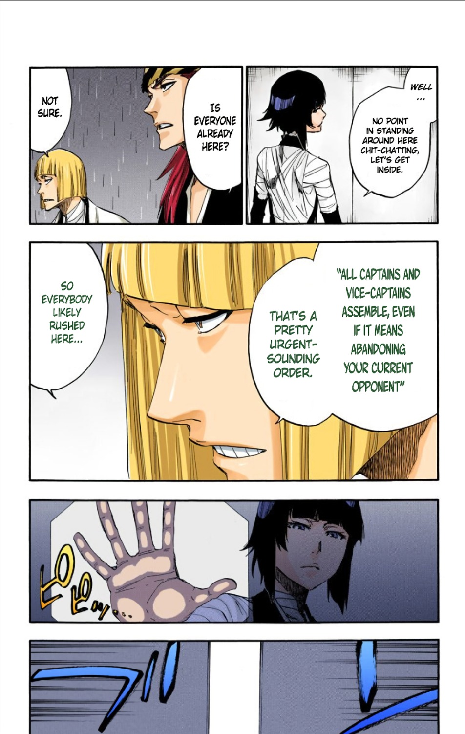 Bleach manga, chapter 612, page 13 of 22