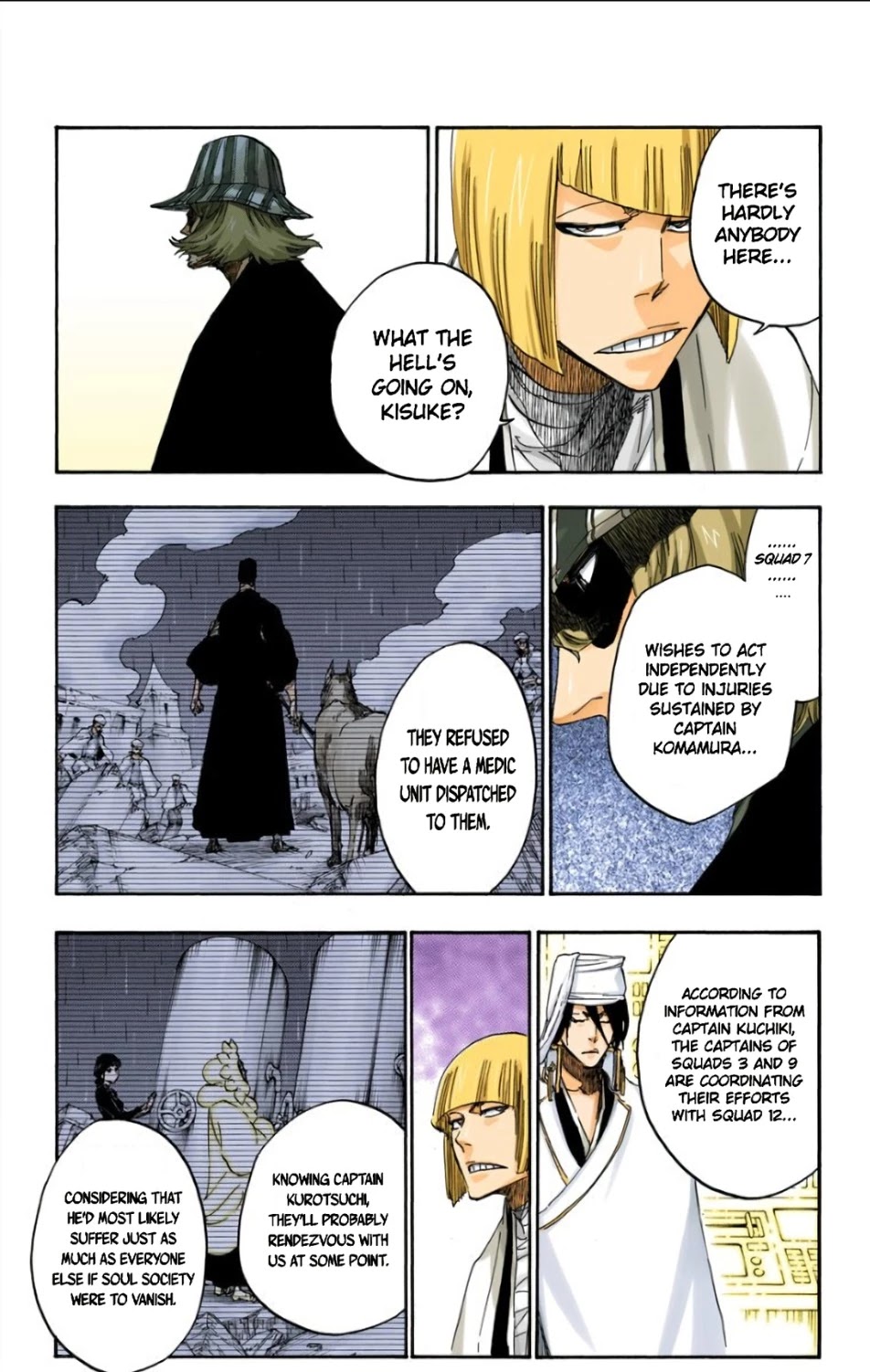 Bleach manga, chapter 612, page 16 of 22