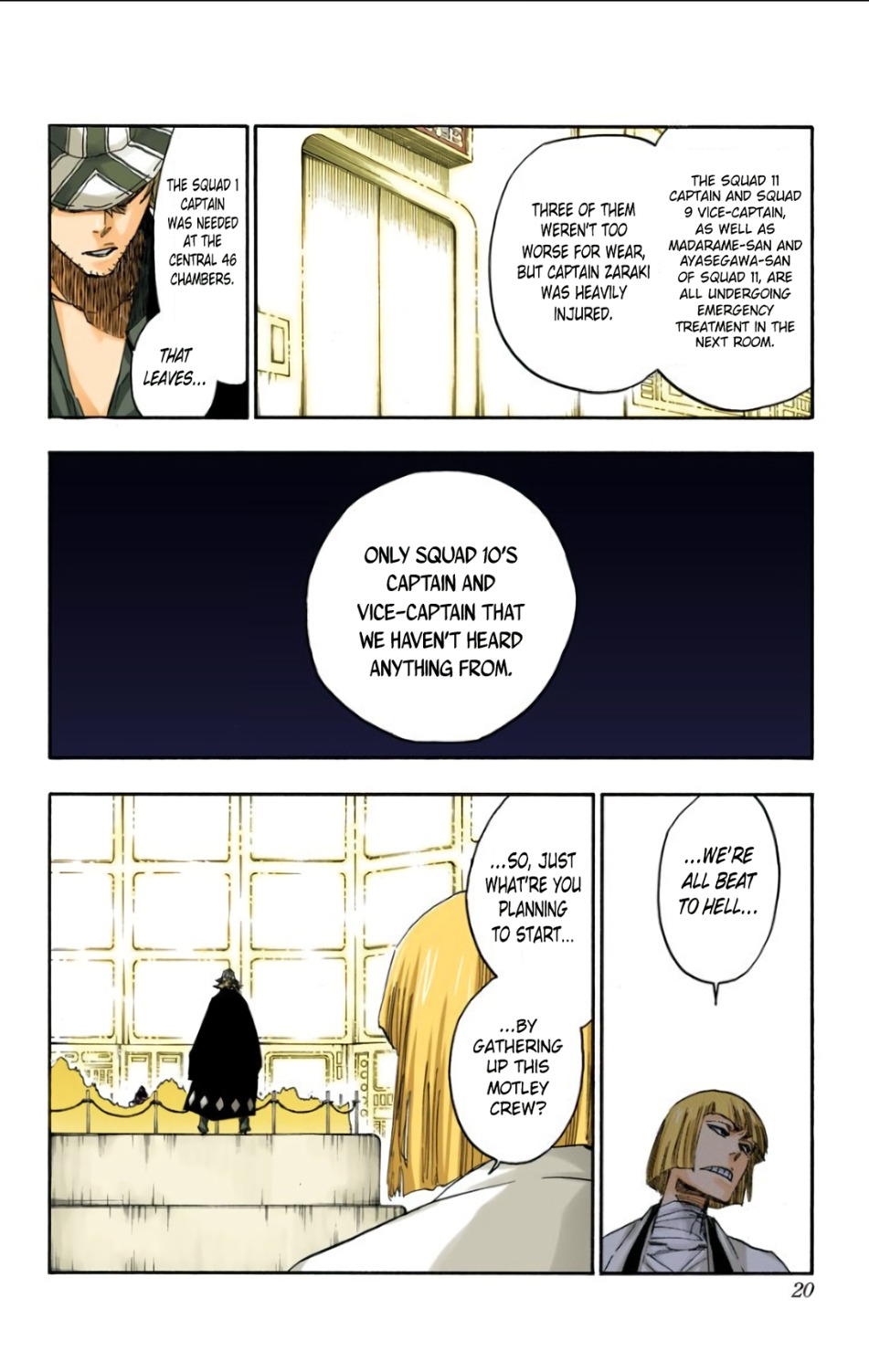 Bleach manga, chapter 612, page 17 of 22