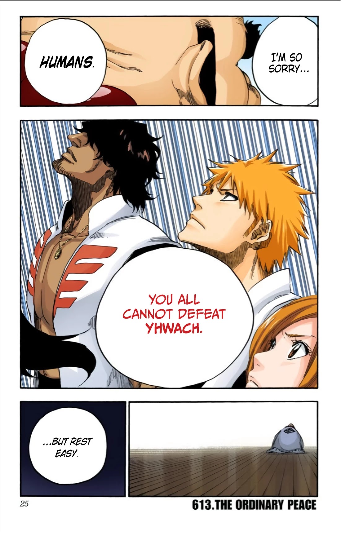Bleach Chapter 613 page 1 - Chapter 613: The Ordinary Peace