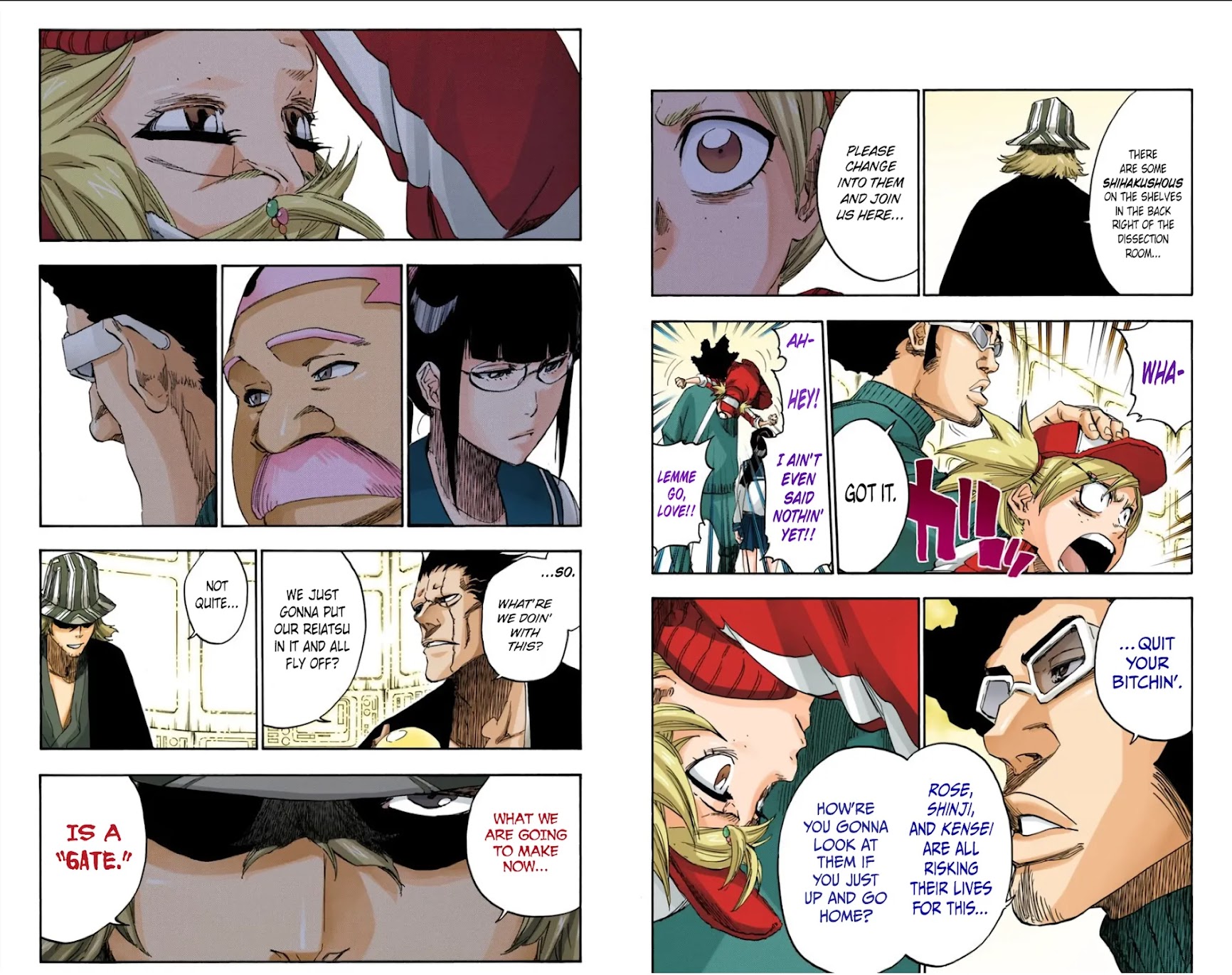 Bleach manga, chapter 614, page 3 of 10