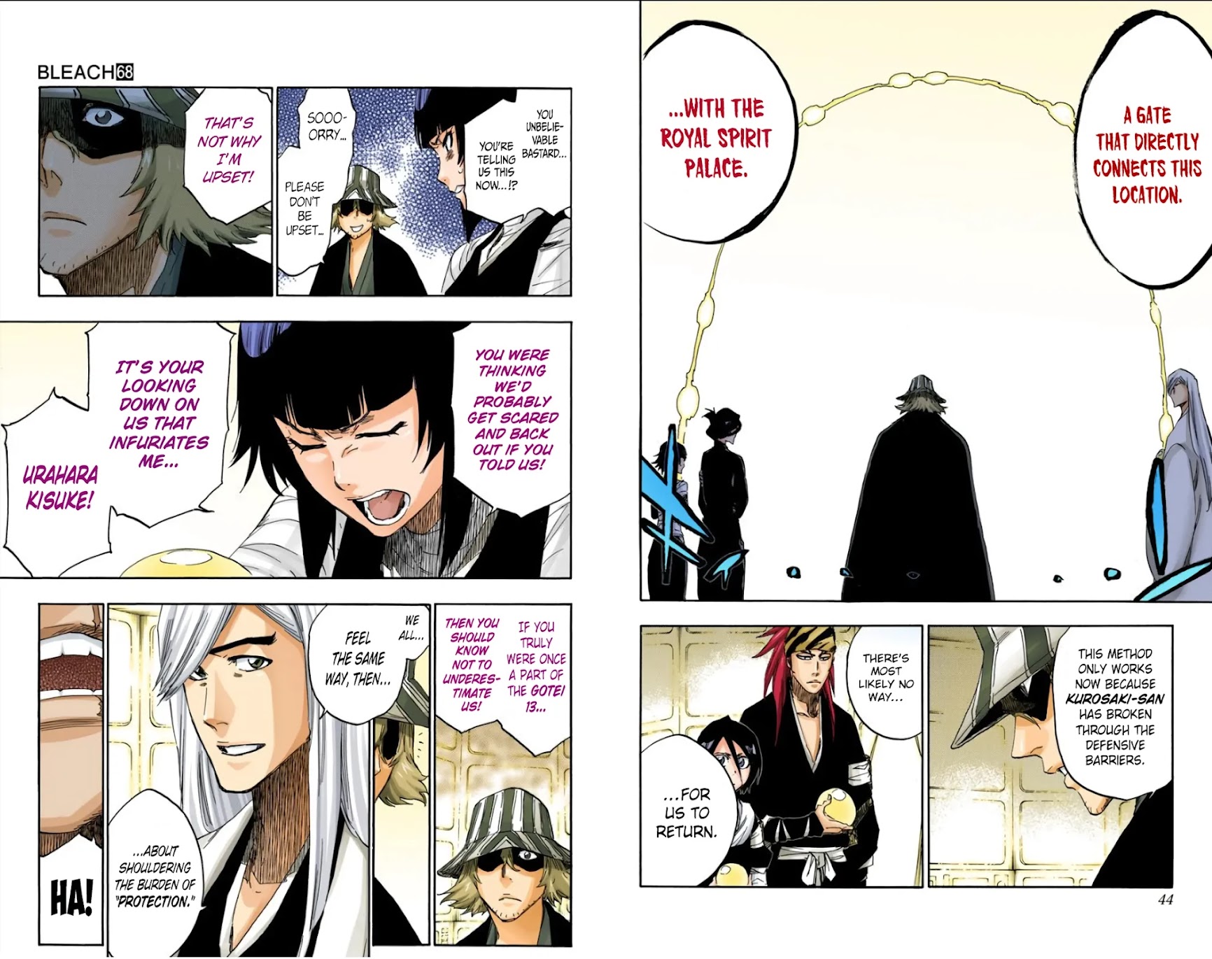 Bleach manga, chapter 614, page 4 of 10