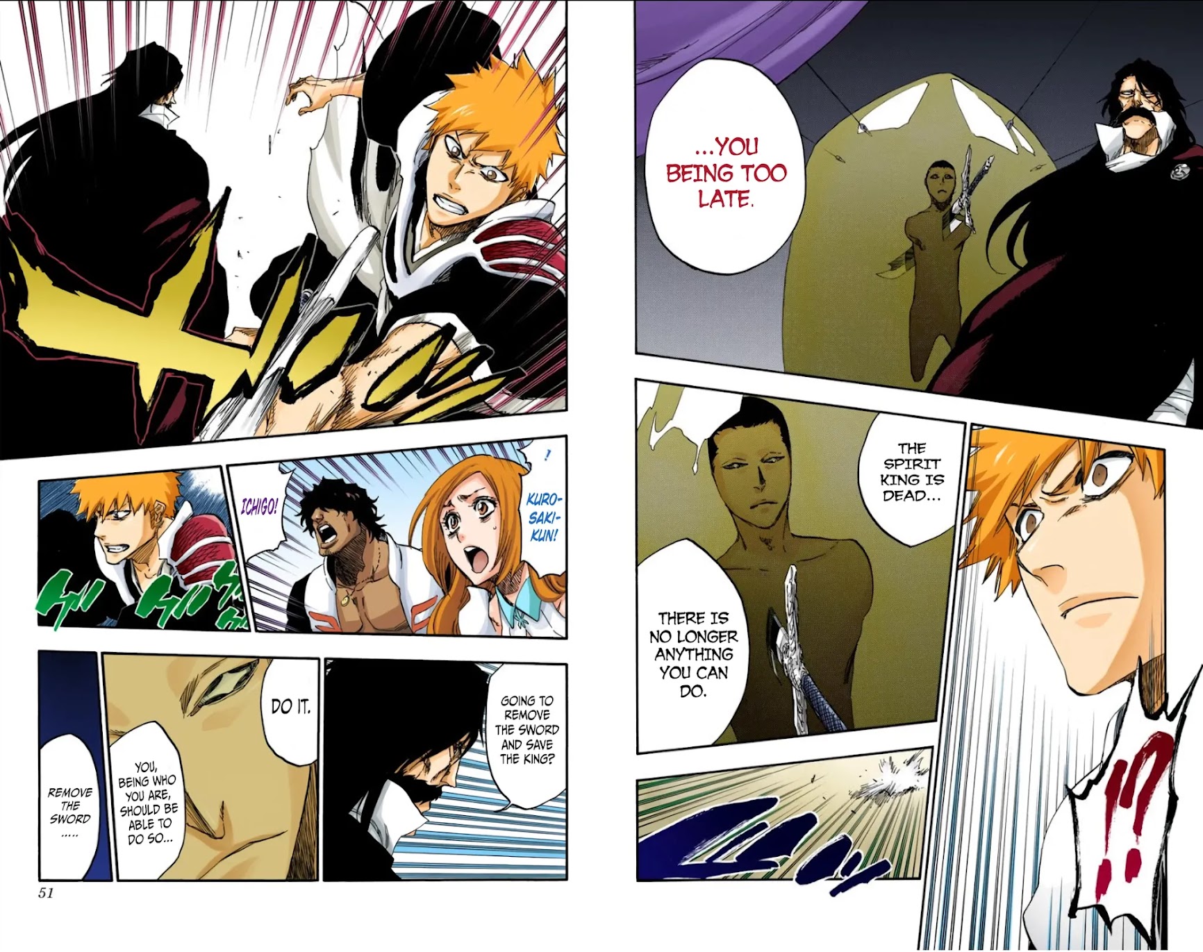 Bleach manga, chapter 614, page 7 of 10