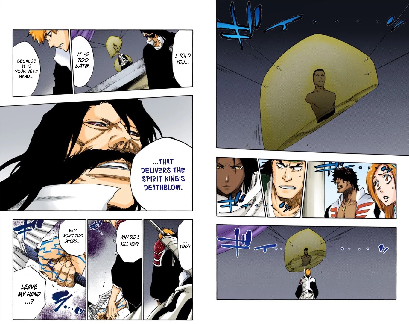 Bleach manga, chapter 615, page 3 of 10