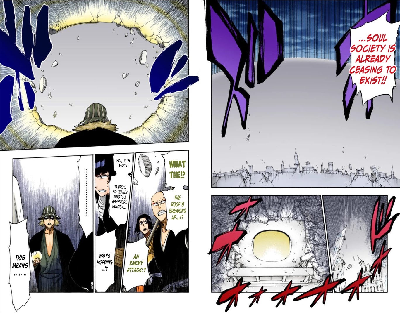 Bleach manga, chapter 615, page 6 of 10