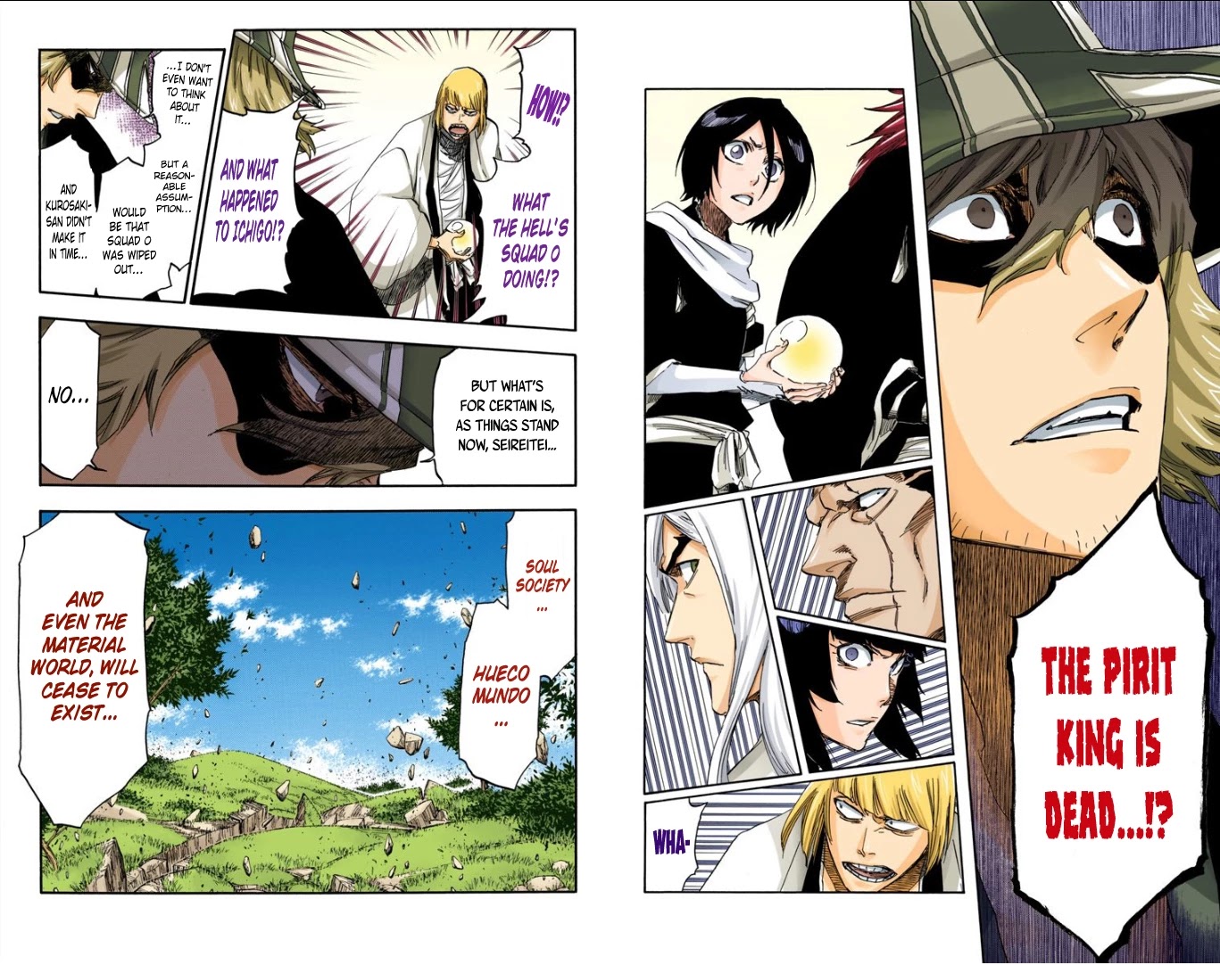 Bleach manga, chapter 615, page 7 of 10
