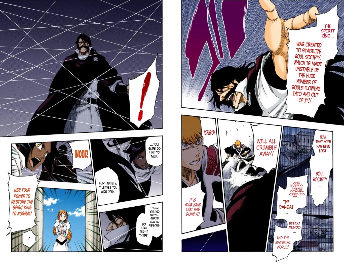 Bleach manga, chapter 615, page 8 of 10