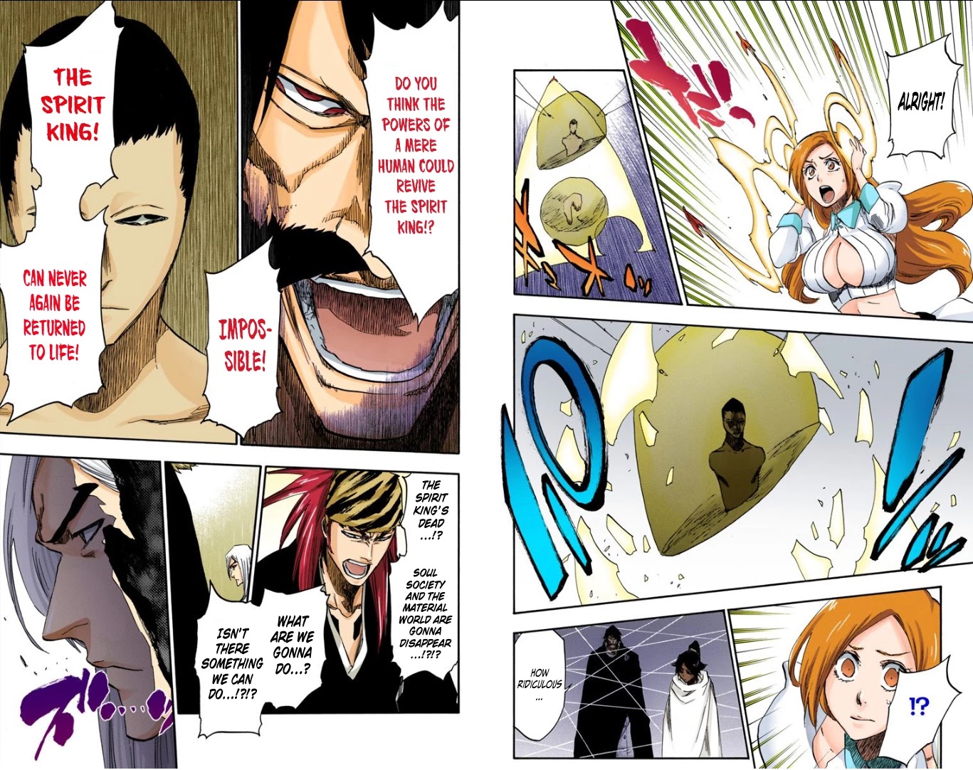 Bleach manga, chapter 615, page 9 of 10
